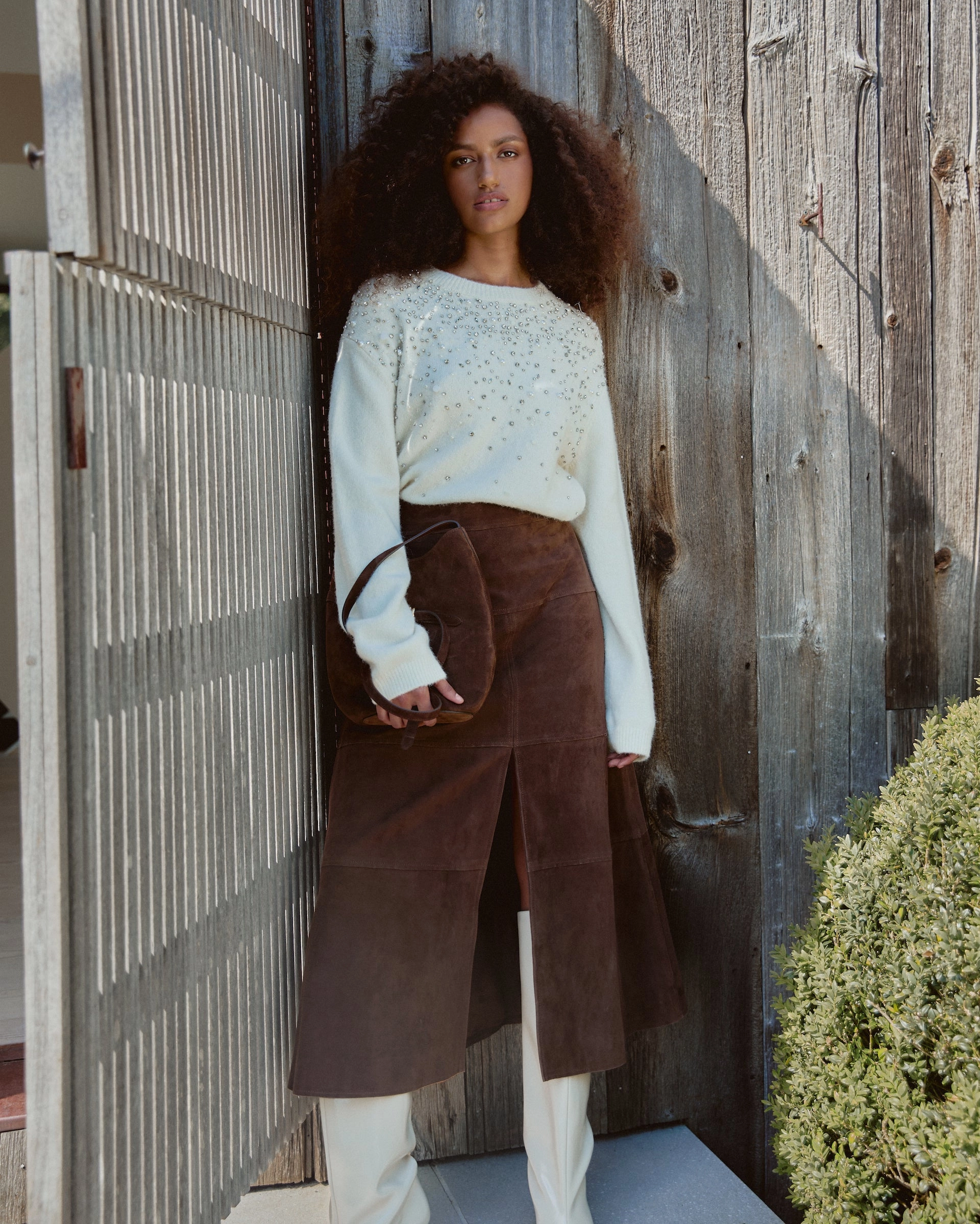 Suede Hudson Skirt FlexibleMobilityDesign