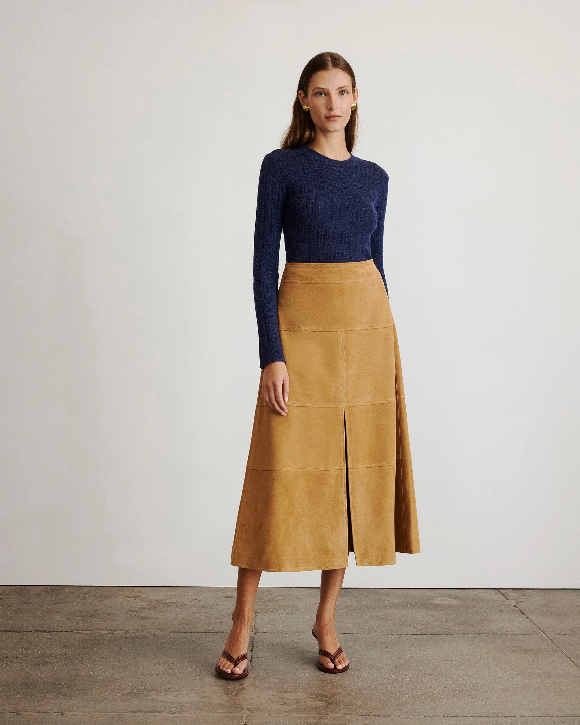 Suede Hudson Skirt Streetwear vibe