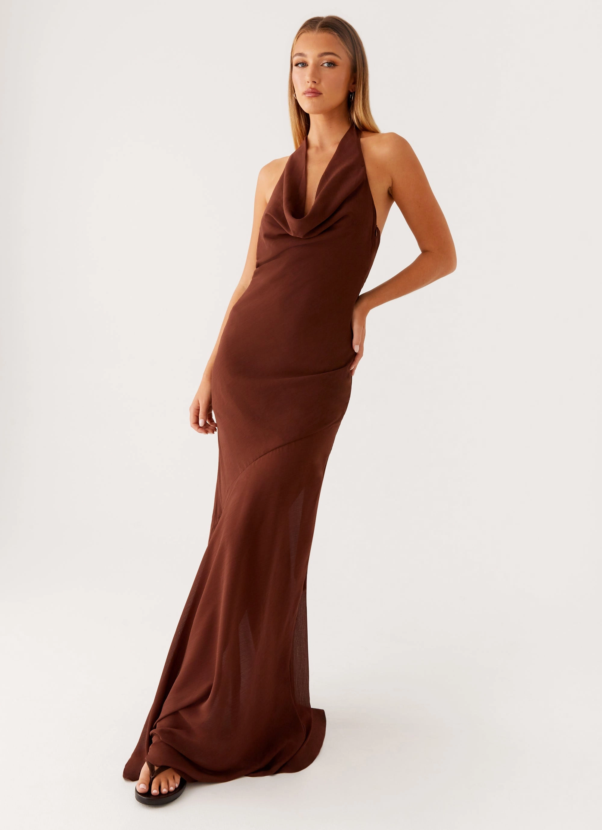 Sullivan Maxi Dress - Chocolate