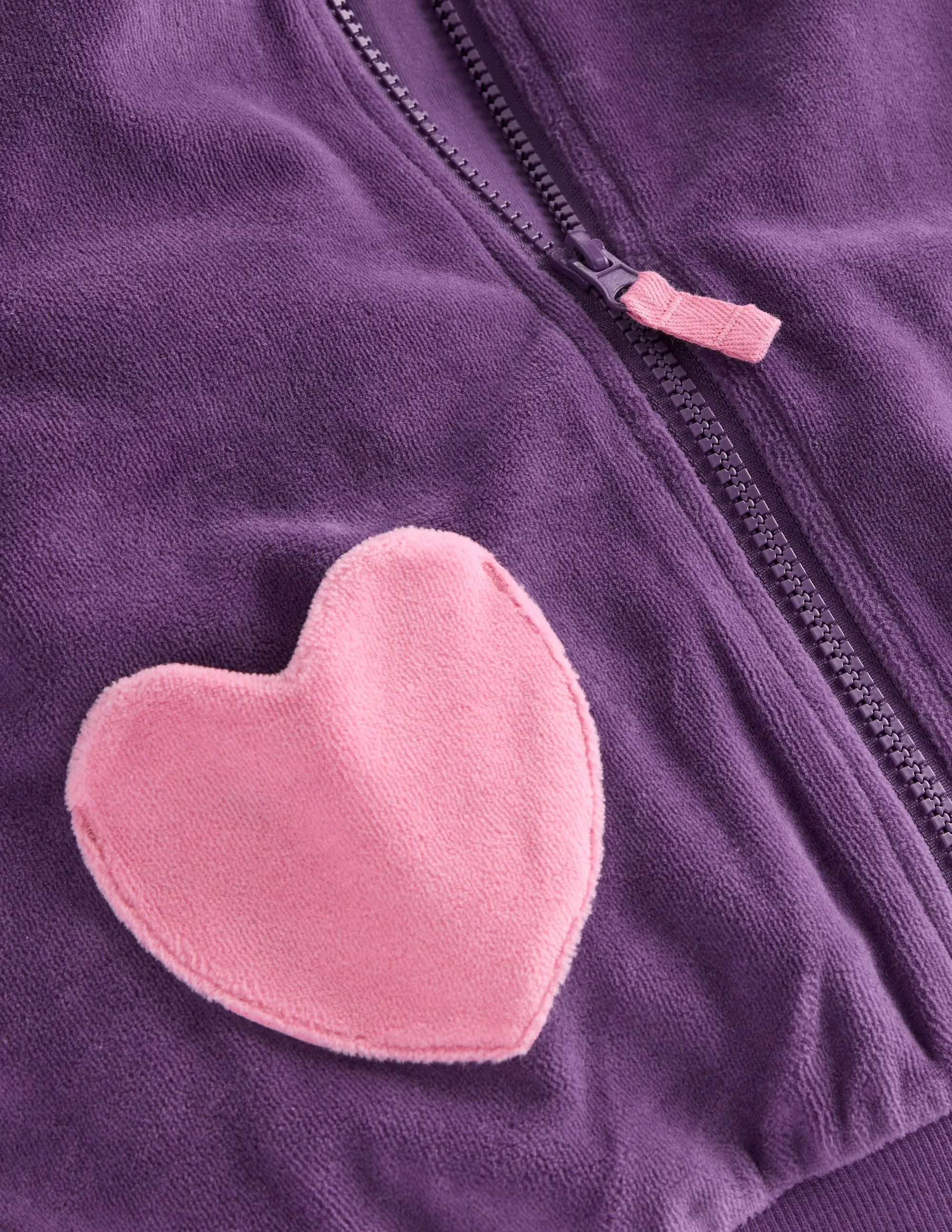 Sustainable Fibers Velour Hoodie-Mystical Purple