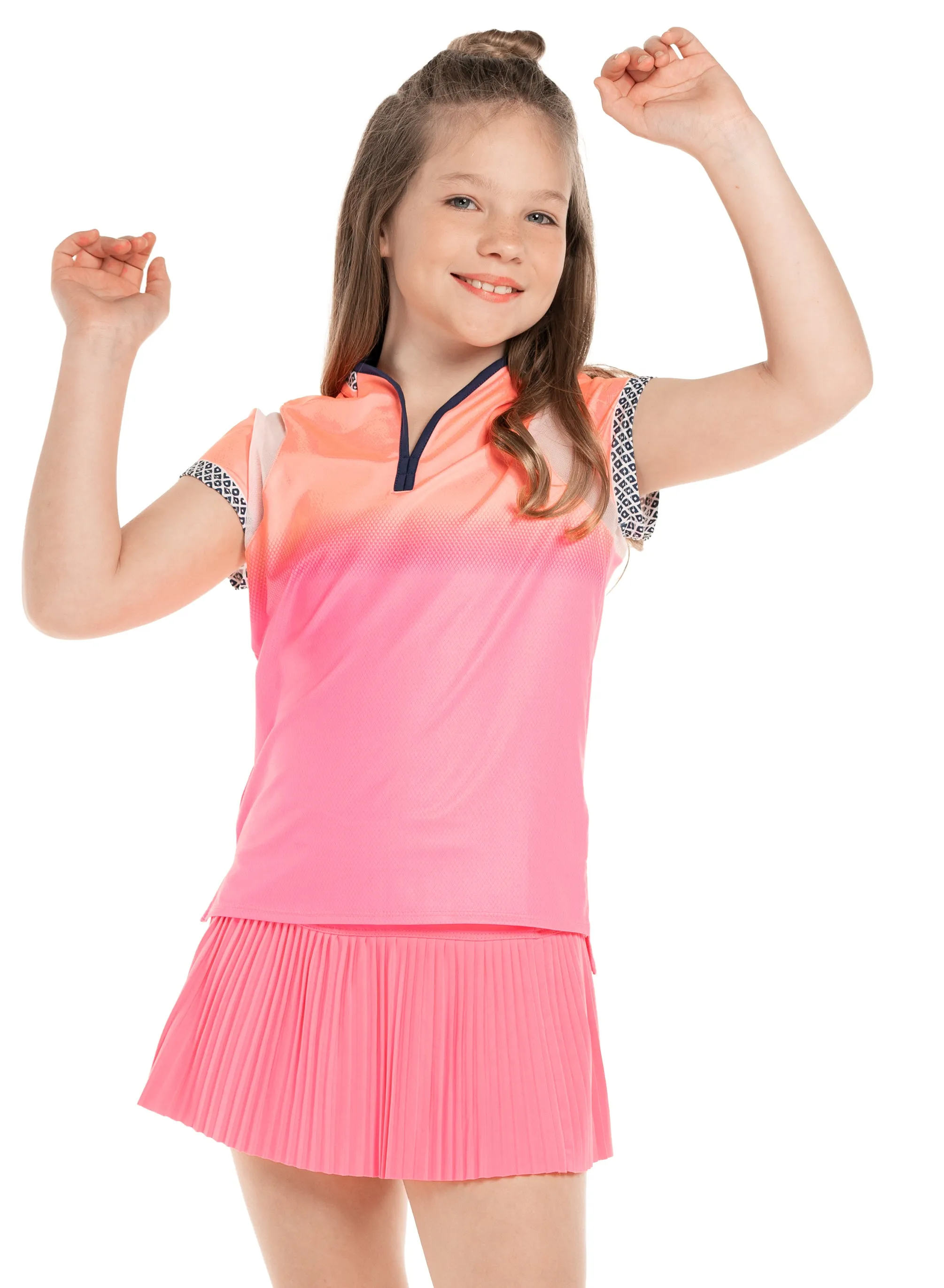 Summer Glow Short Sleeve Reflective Safety Accents BreathableMesh