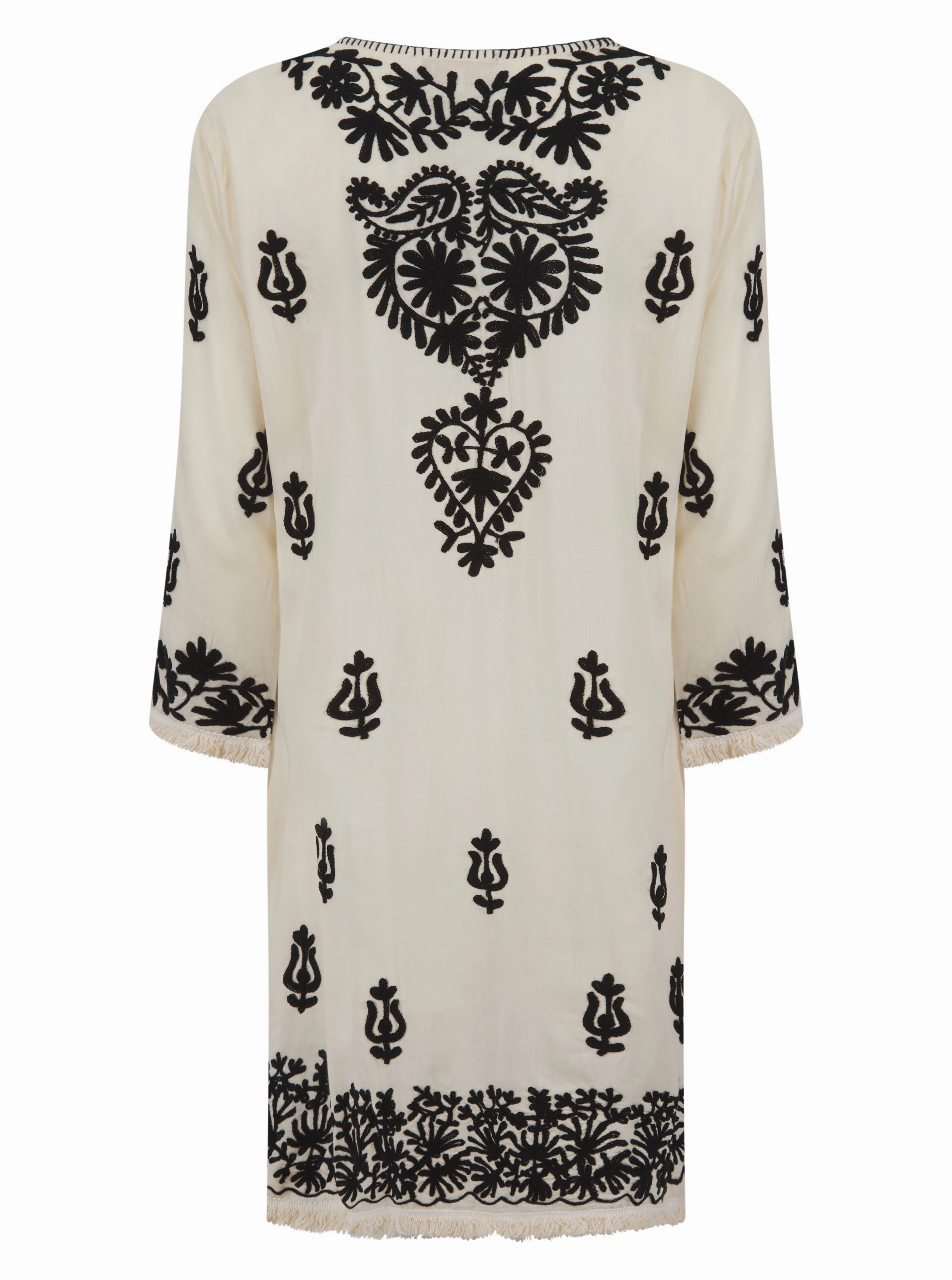 Aggie Dress Pearl/Black Versatile party outfit Street Vibe