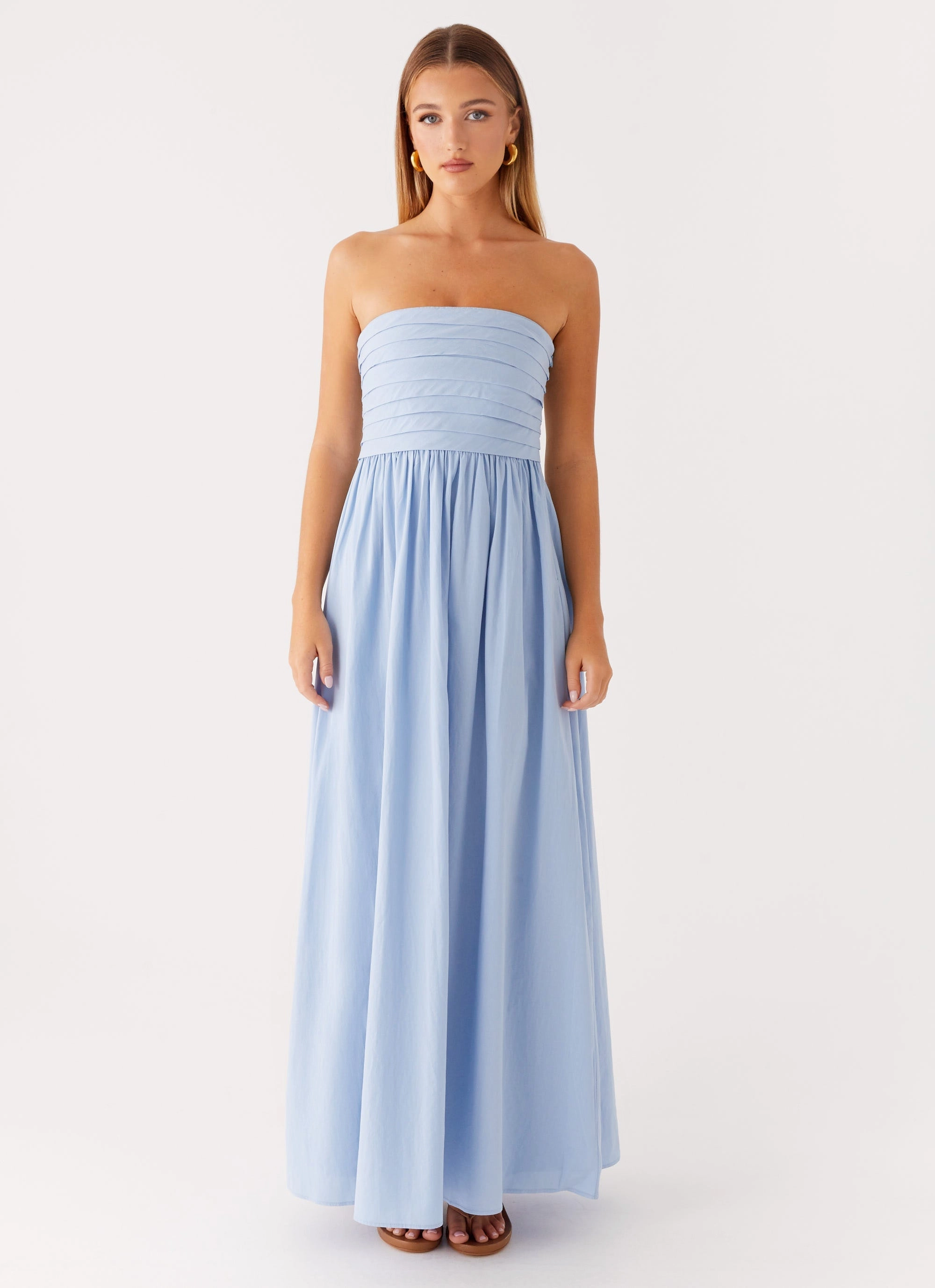 Tamia Maxi Dress - Blue