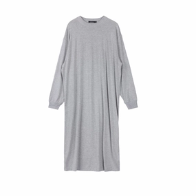 Versatile Touch Oversized T-Shirt Dress | Gray [Final Sale]