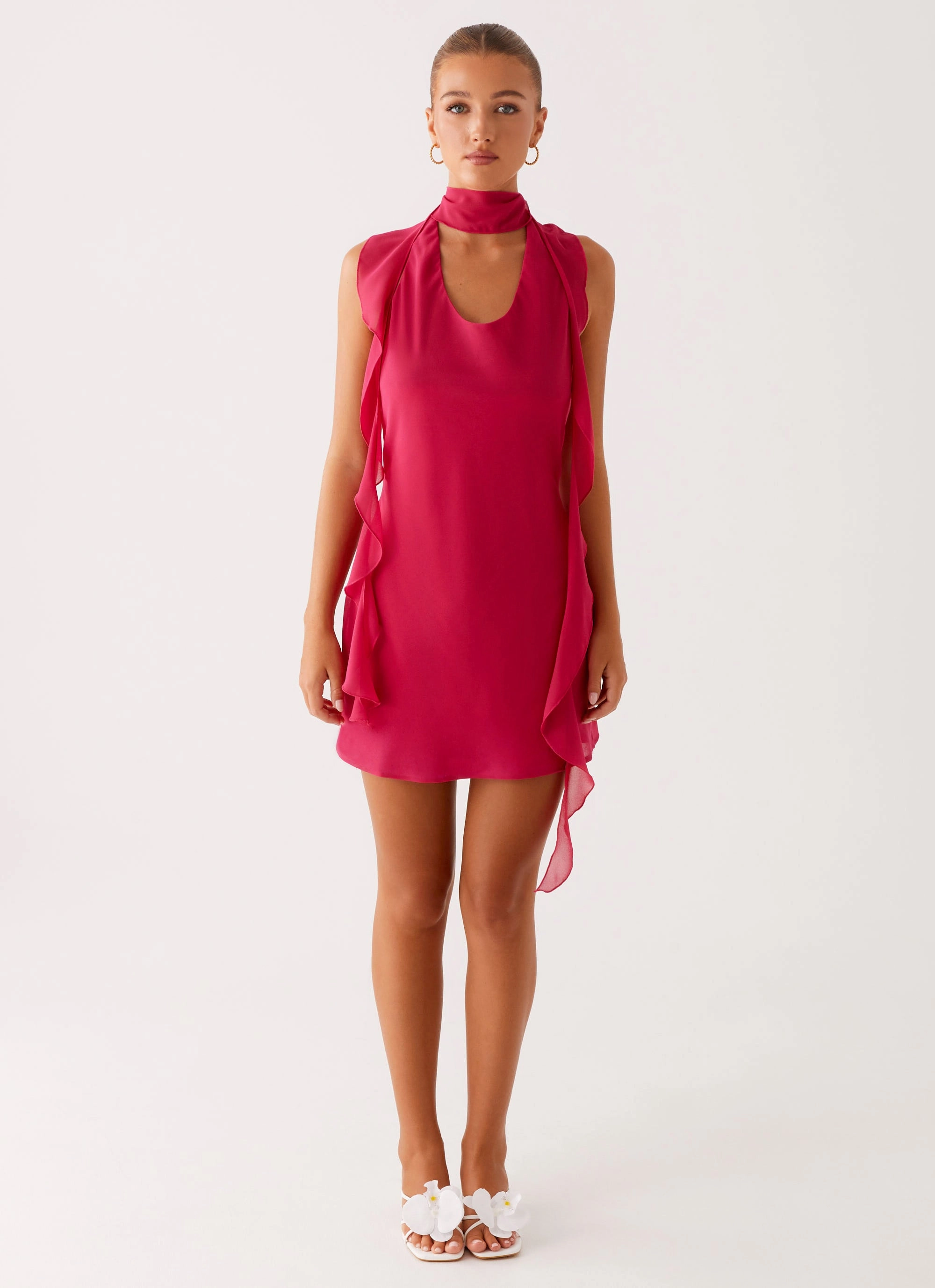 Tanner Mini Dress - Fuchsia