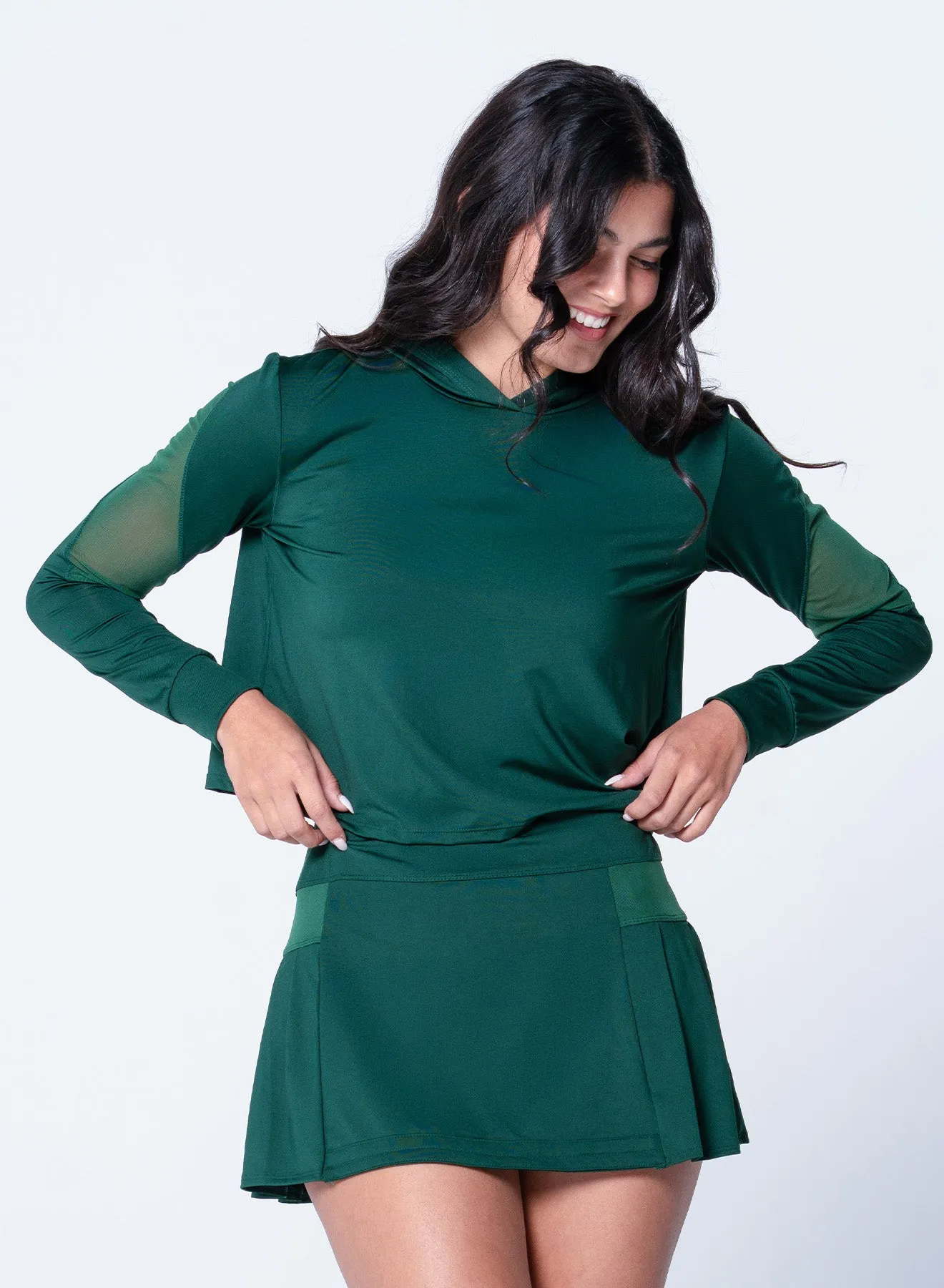 Casual Performance Wear Ergonomic Cut Team Spirit Pleat Skirt-13"