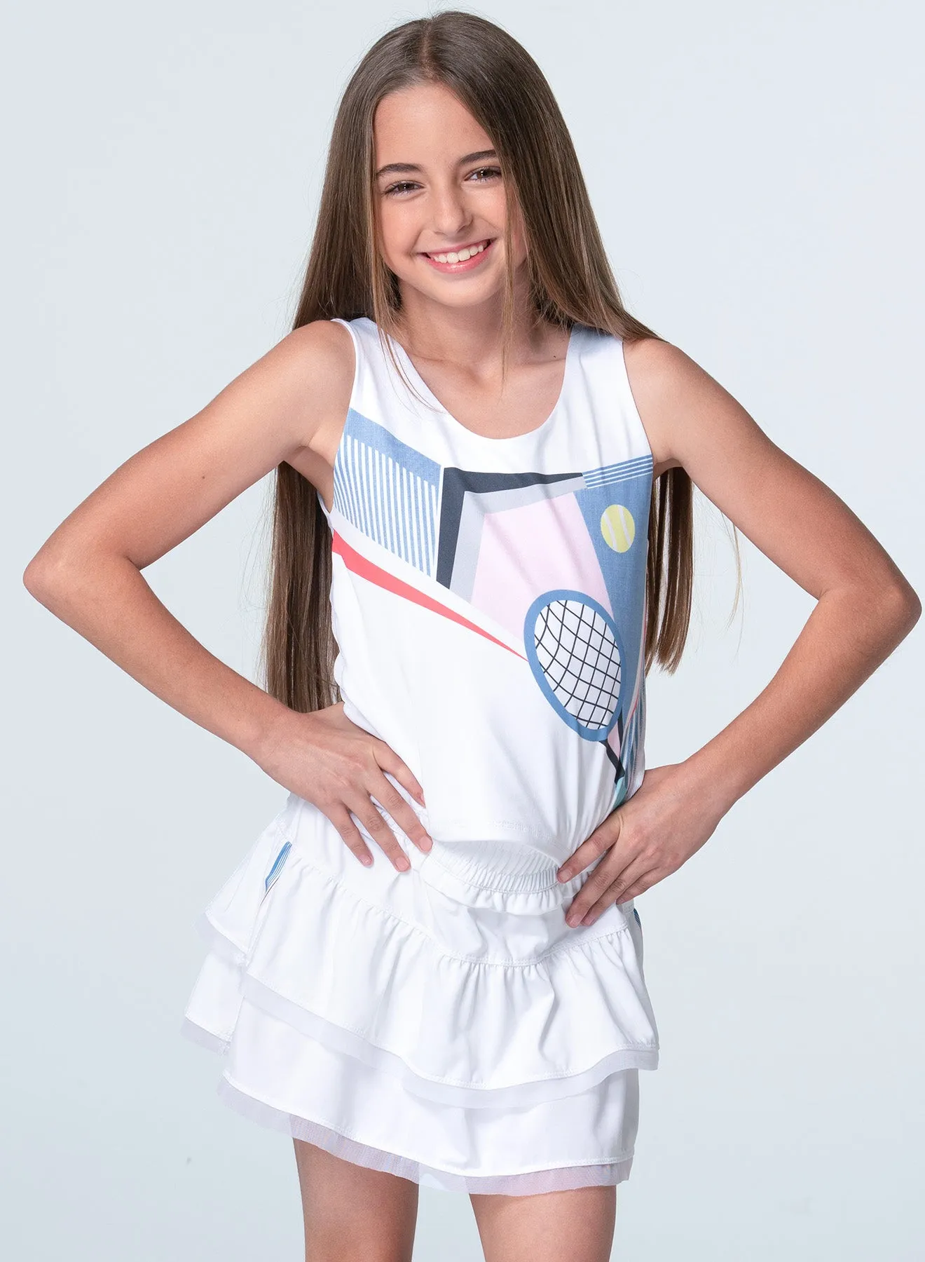 Linen Nouveau Tank WrinkleResistant Fabric SnagResistant