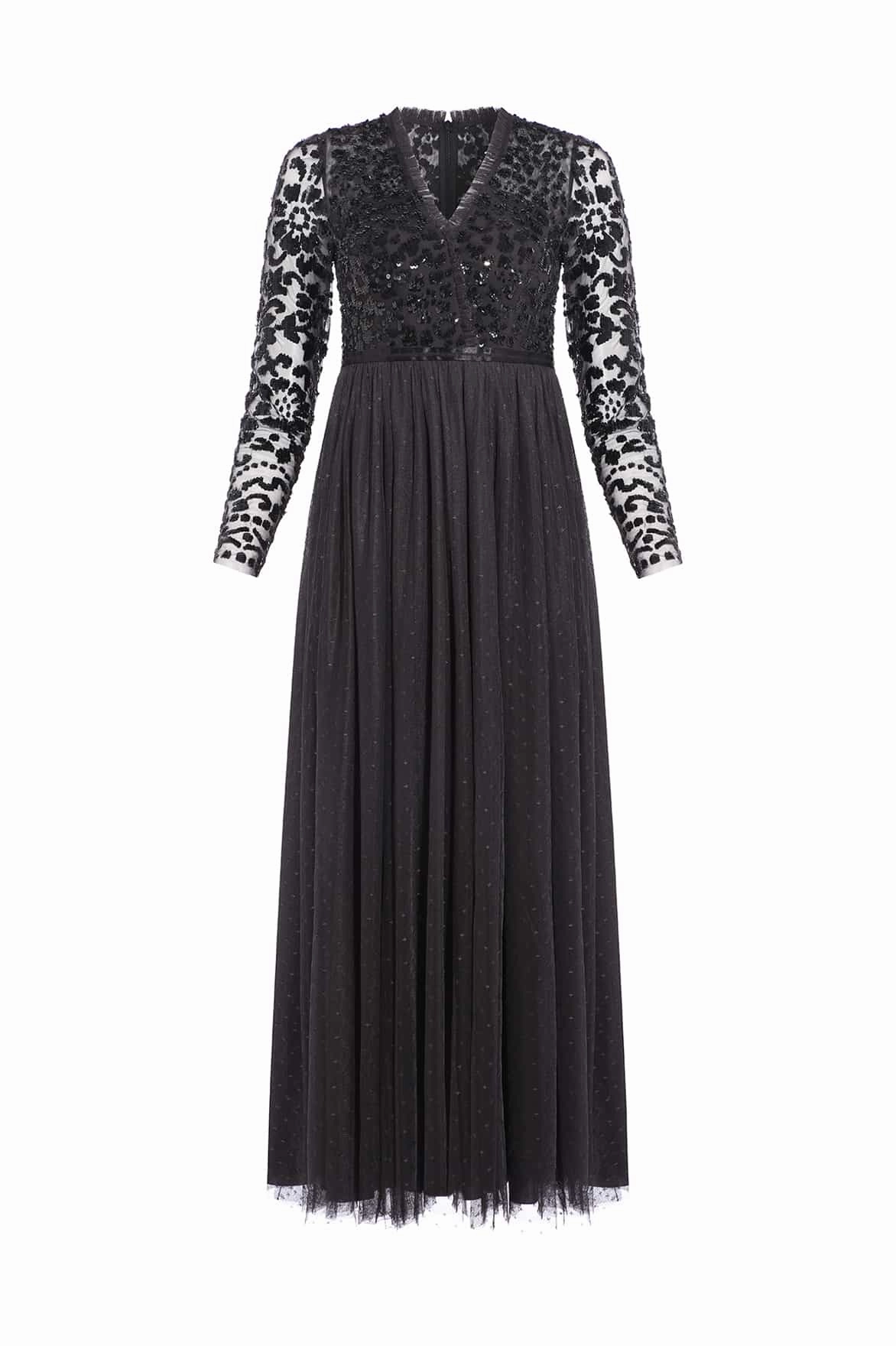 Tempest V-Neck Bodice Ankle Gown Compressible Fashionable Cut