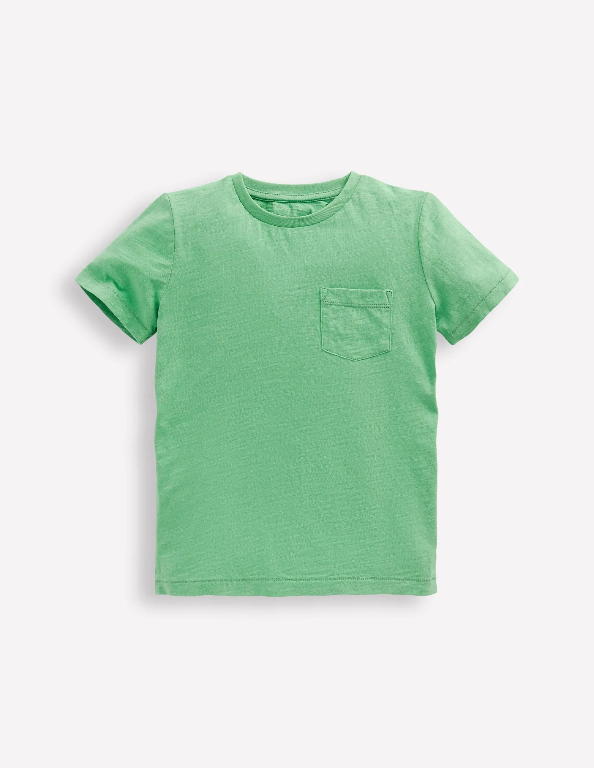 Everyday Short Sleeve T-Shirt-Aloe Green Stylish Jacket