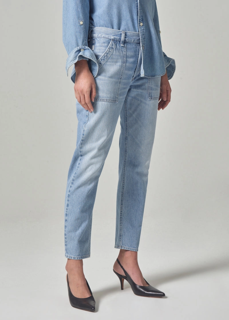 Year Round Moisture Wicking Lining Leah Cargo in Pinpoint