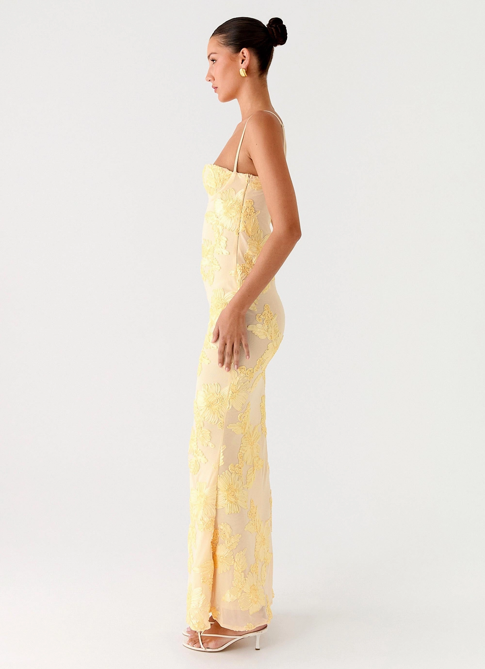 That Girl Maxi Dress - Lemon