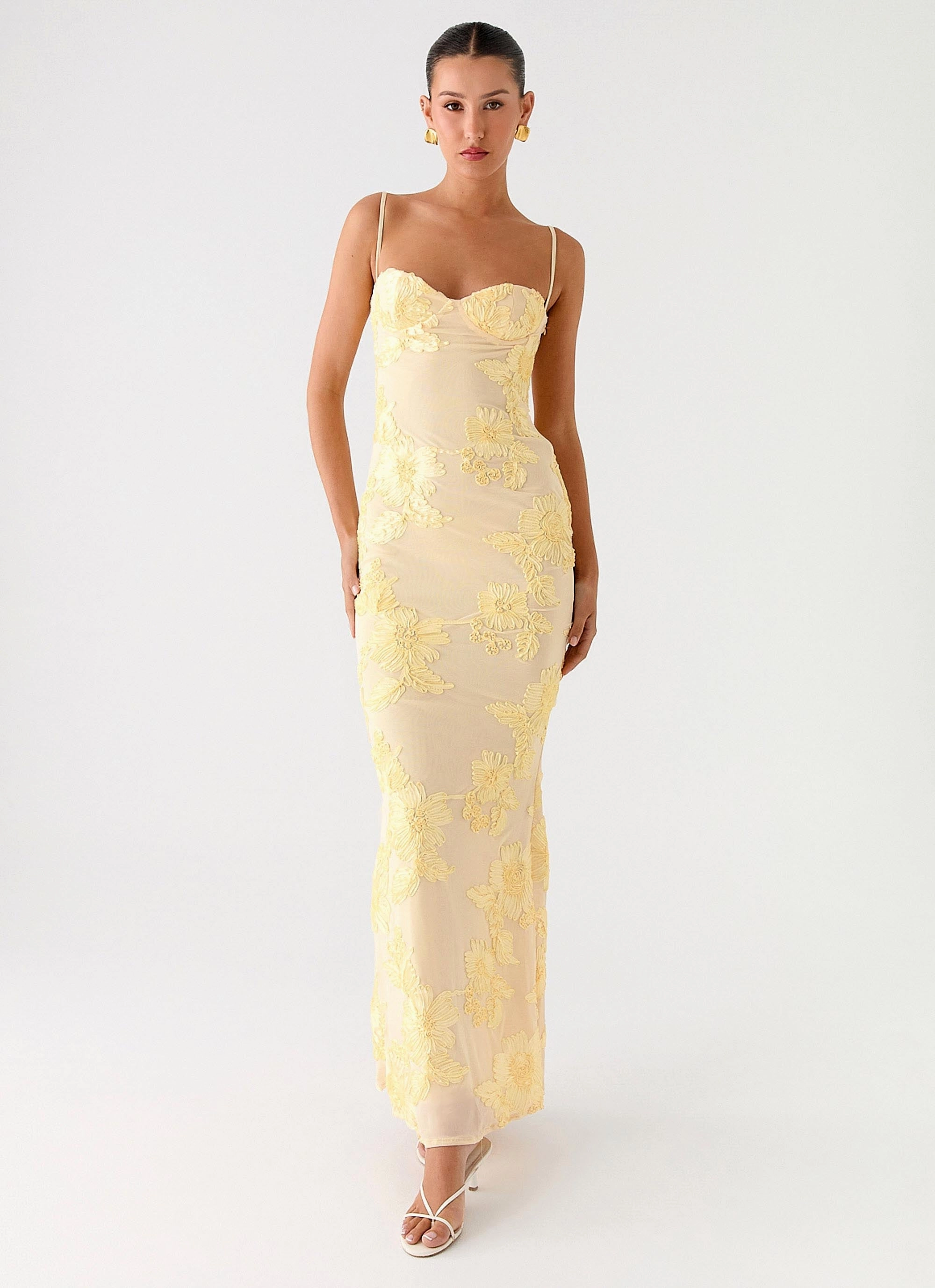 That Girl Maxi Dress - Lemon