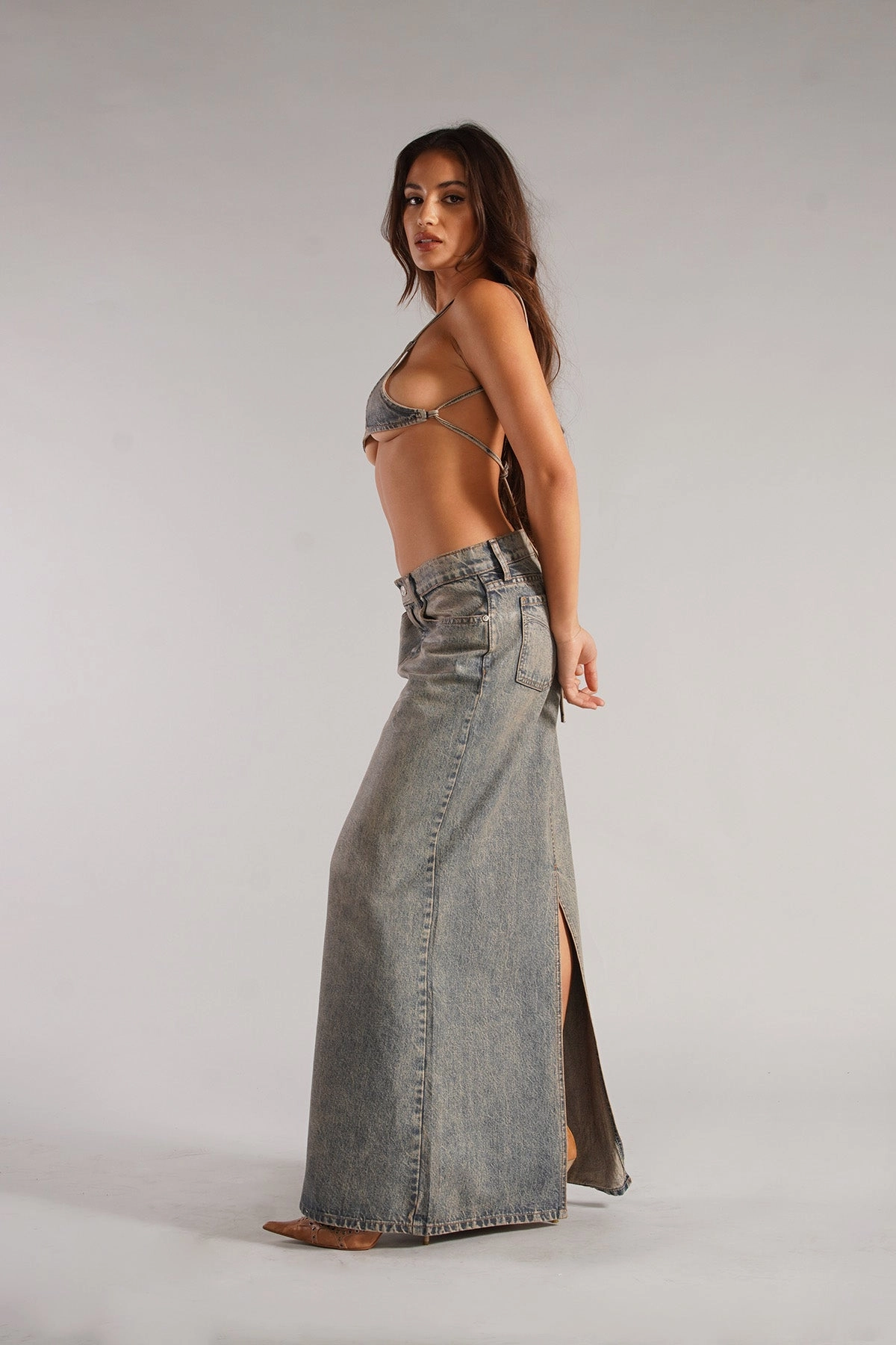 Casual Edge Vibrant Flow THE GLOW SKIRT / LIQUID BLUE