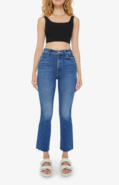 The Hustler Ankle Fray in Grasping At Straws Clean Fit Durable Minimalist Style Party Look