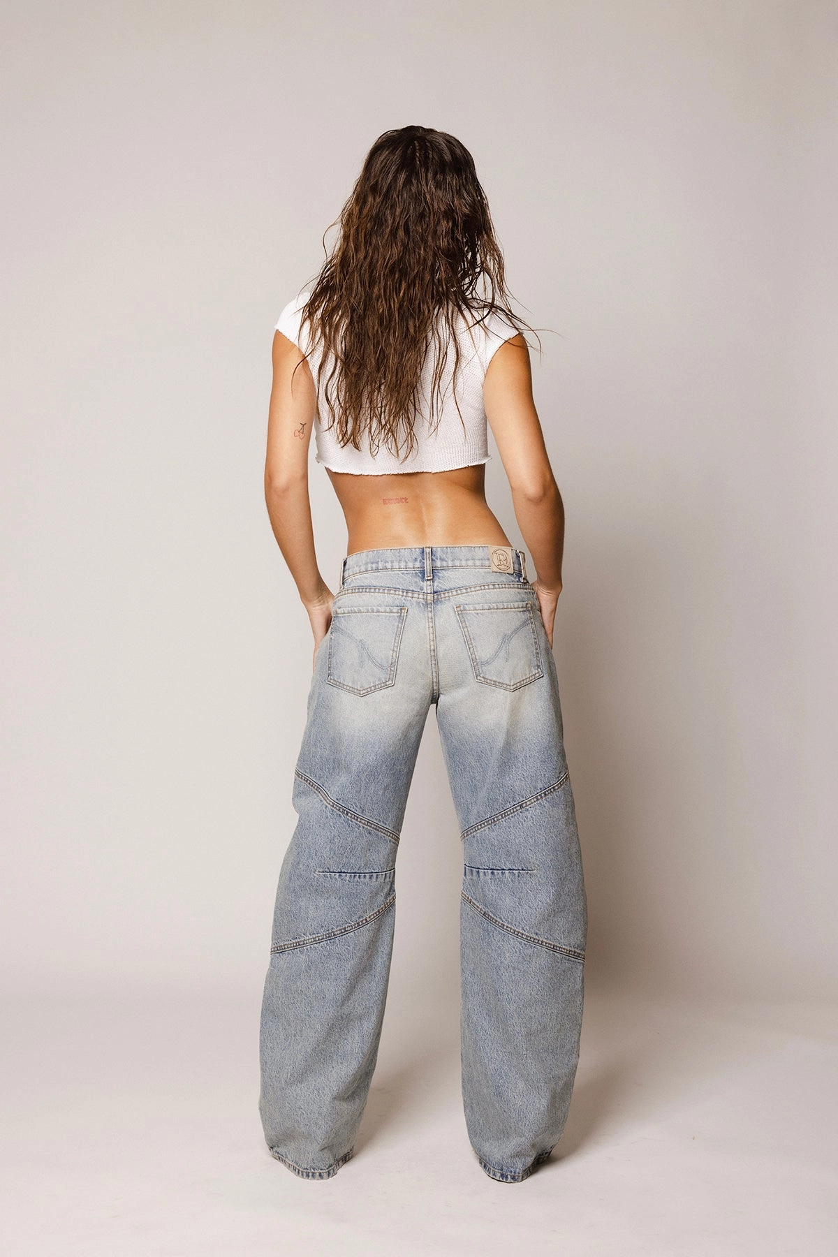 Recycled Polyester Blend The Jet Jeans / Falcon