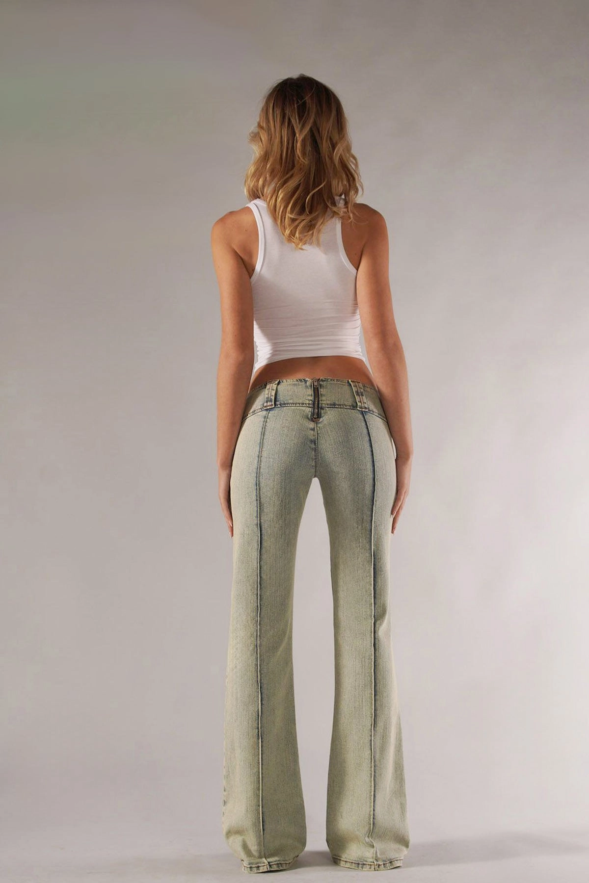 Non Tapered Leg Anti Snag Fabric The Kate Pant / Blue Obsession