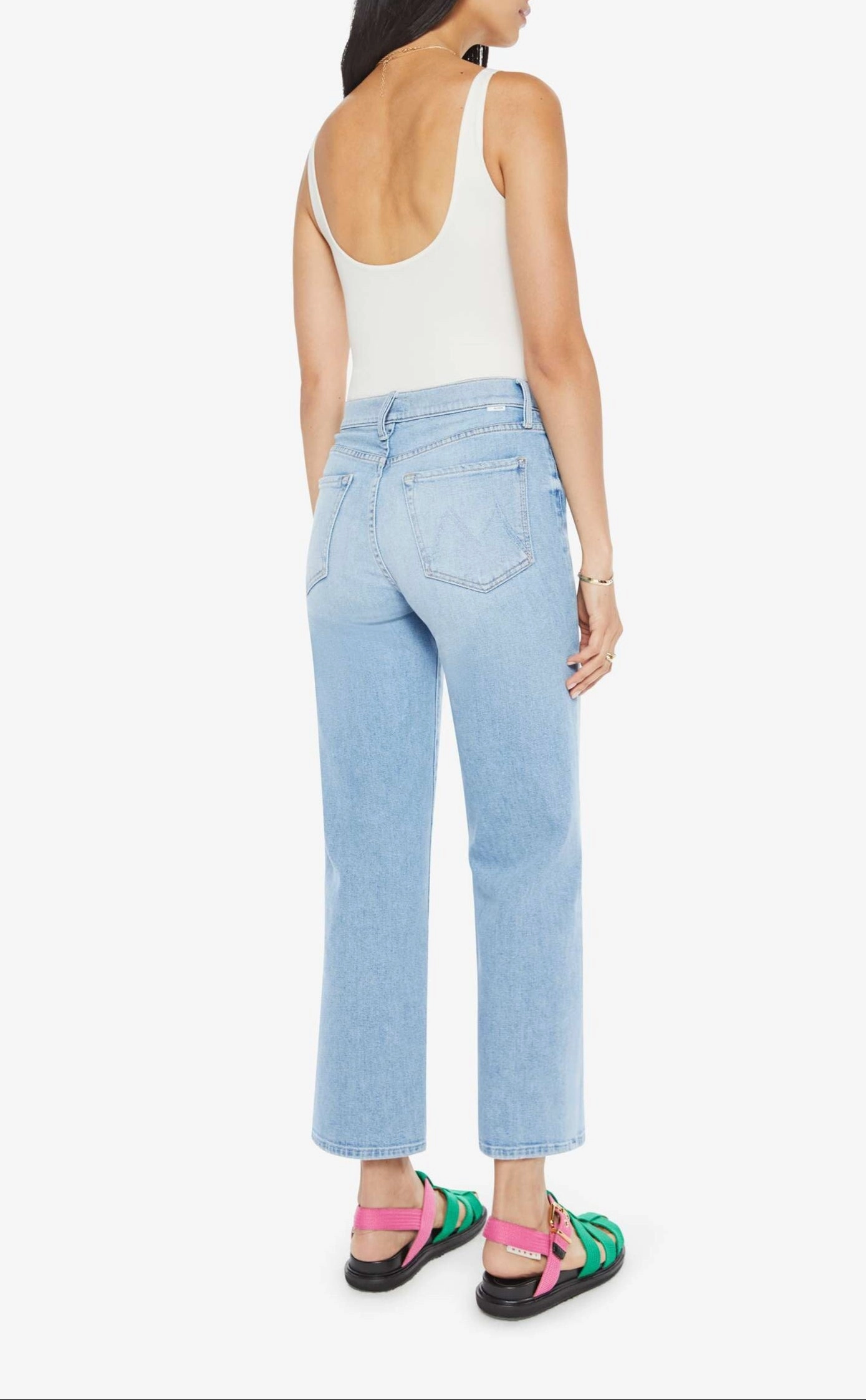 The Rambler Zip Ankle in Look Ma, No Hands! Modern Minimalist Stretch