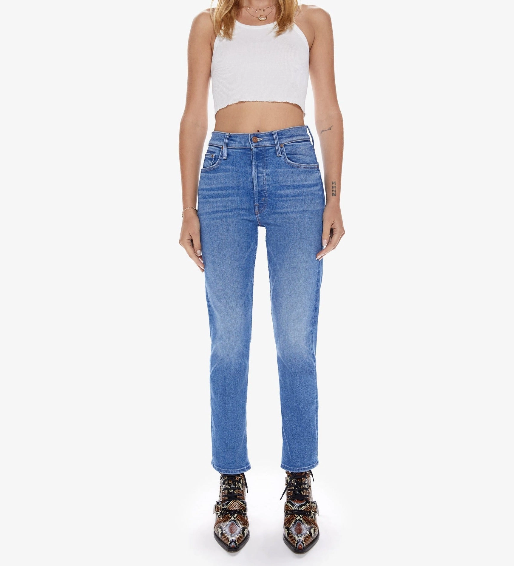 Raw Hem Design Vintage Lover Smooth Bold The Tomcat in Layover