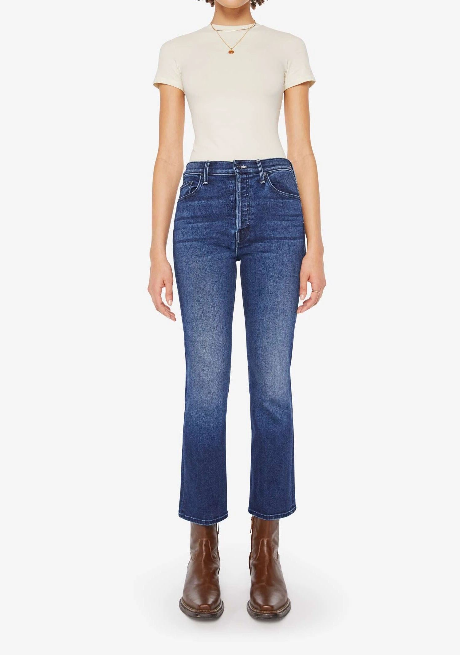 The Tripper Ankle in Homecoming High Loose Modern Minimalist