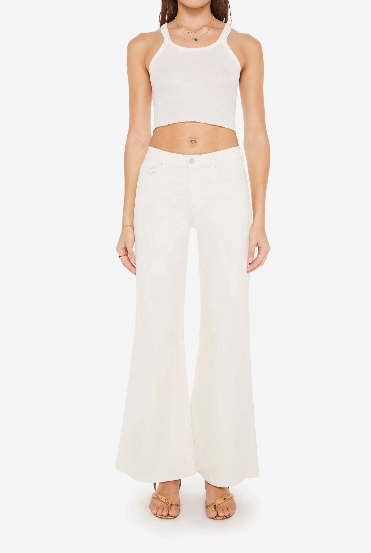 The Twister Skimp in Cream Puffs Versatile Look Formal Classic Wear Loose