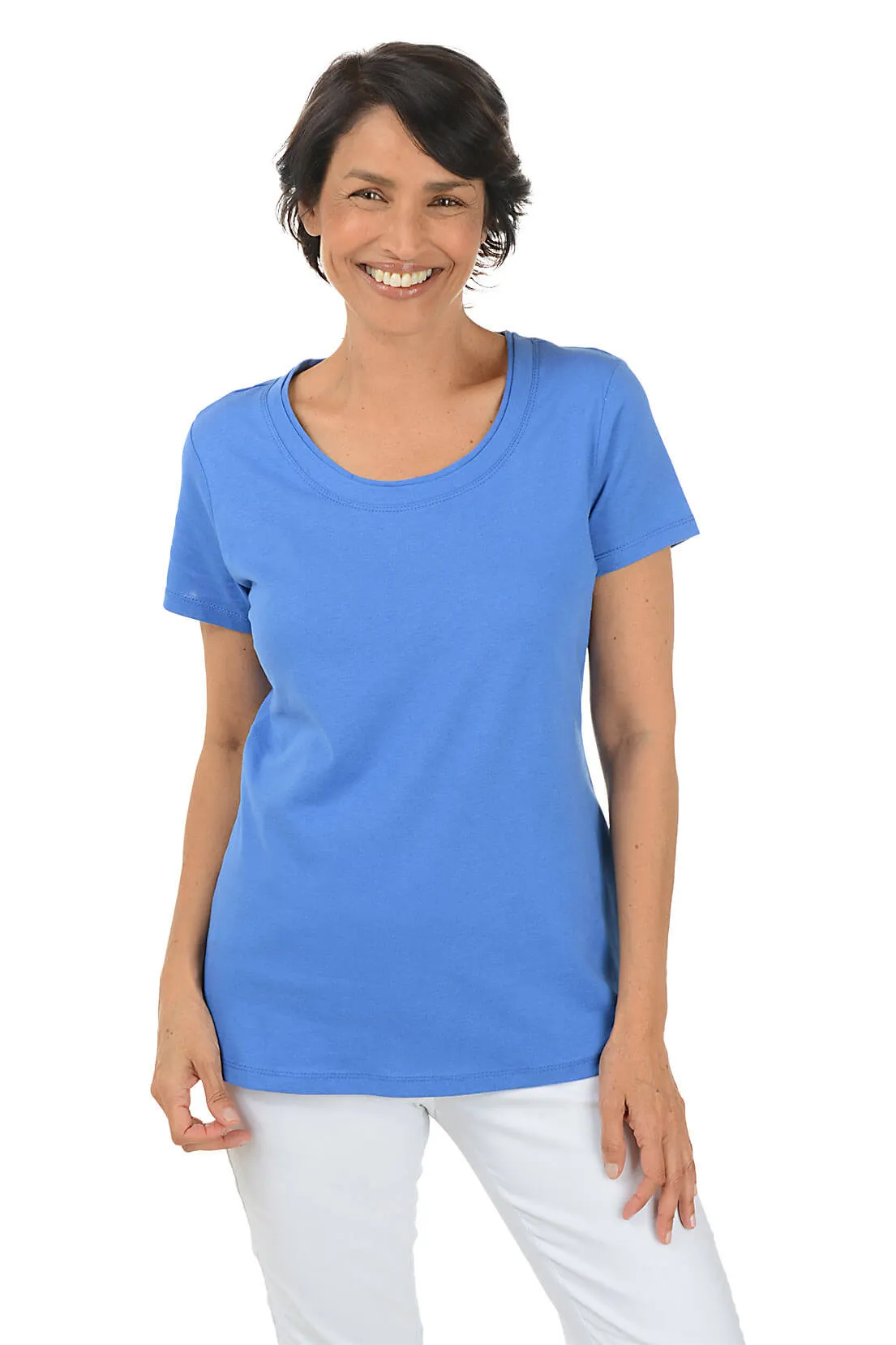 Classic Scoop Neck Tee SnagResistant