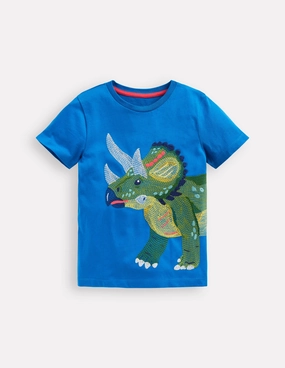 LowMaintenance Non Irritating Seams Superstitch T-Shirt-Dino