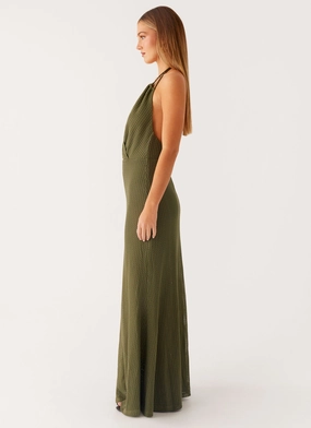 Thora Maxi Dress - Olive