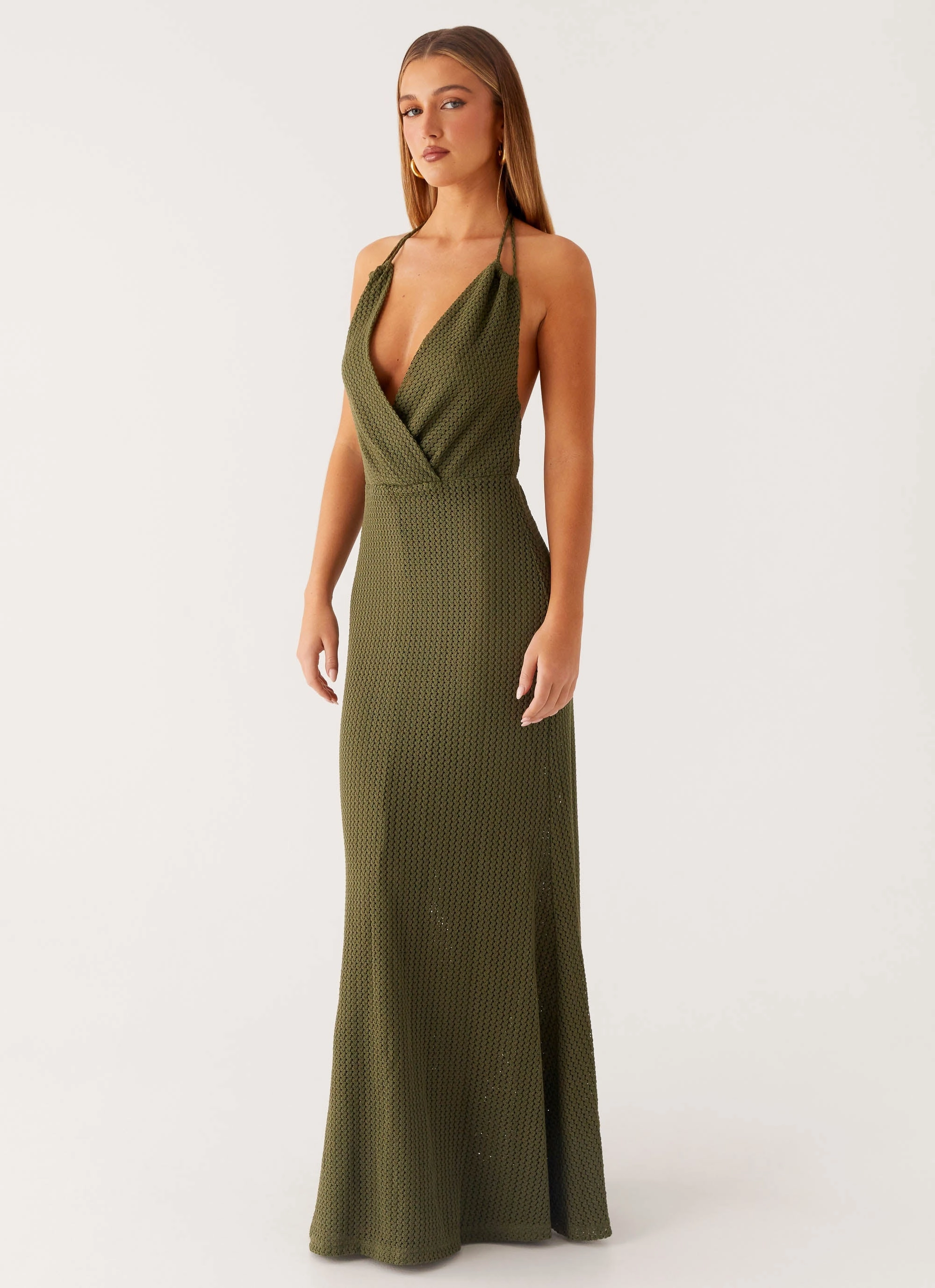 Thora Maxi Dress - Olive