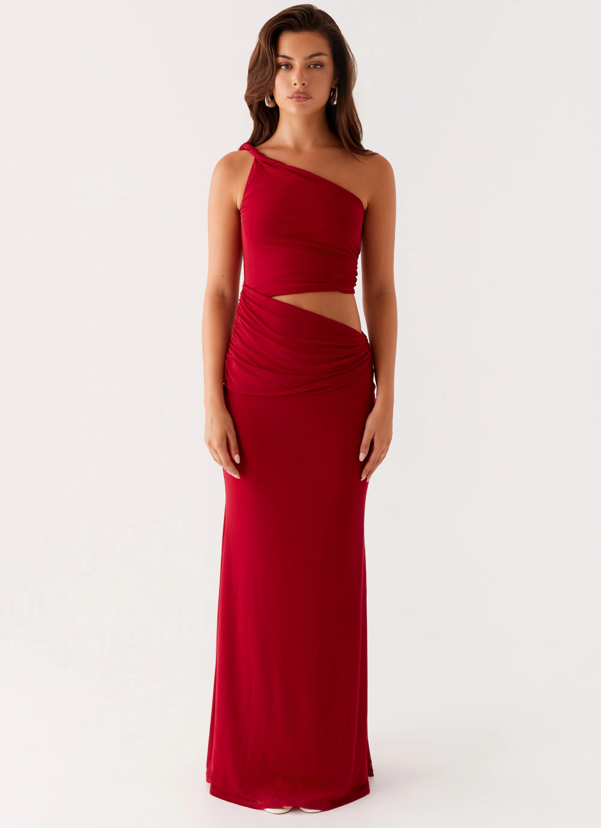 Three Wishes Maxi Dress - Raspberry