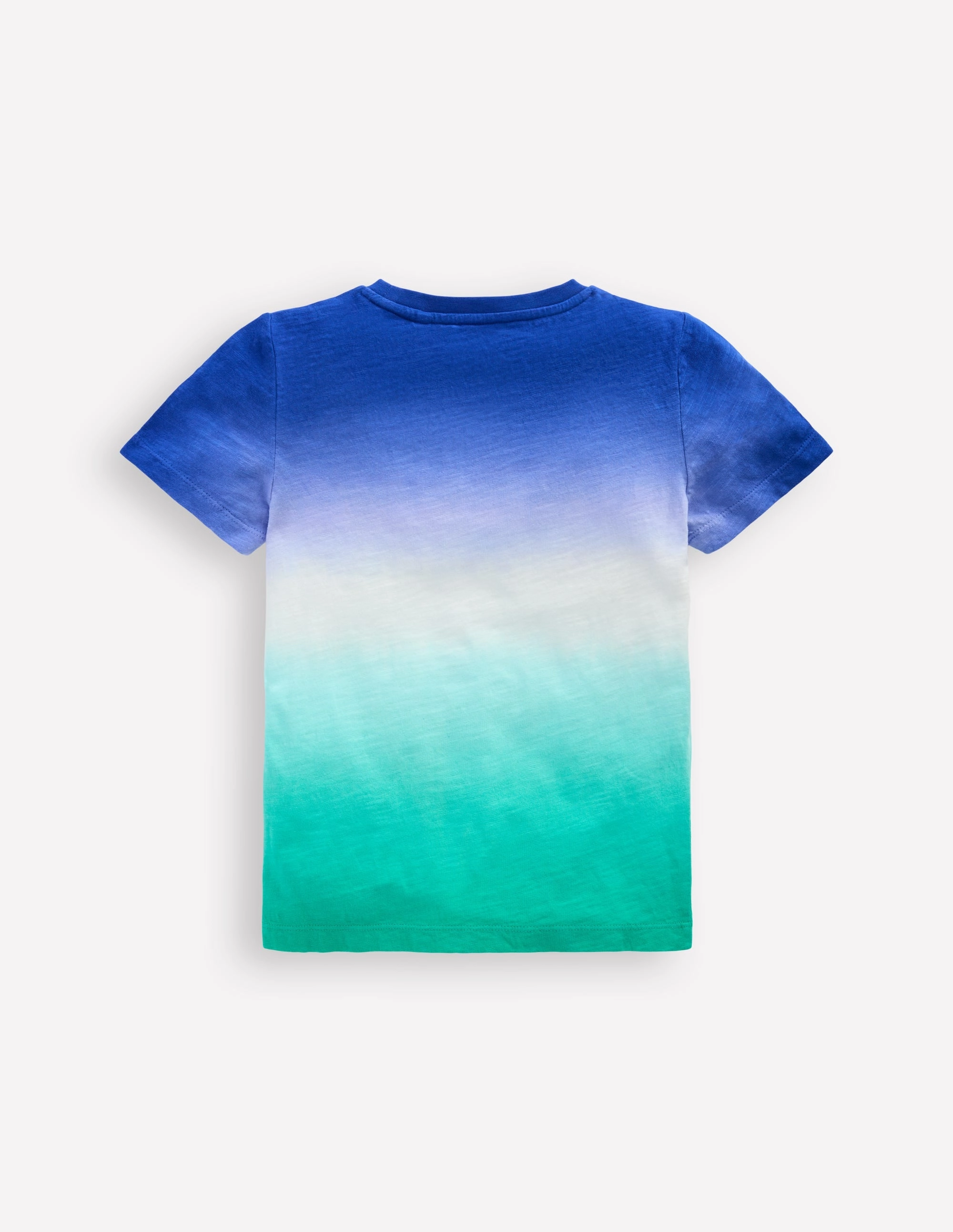 Tie Dye T-Shirt-Bright Blue /Aquamarine Blue FourWayStretch