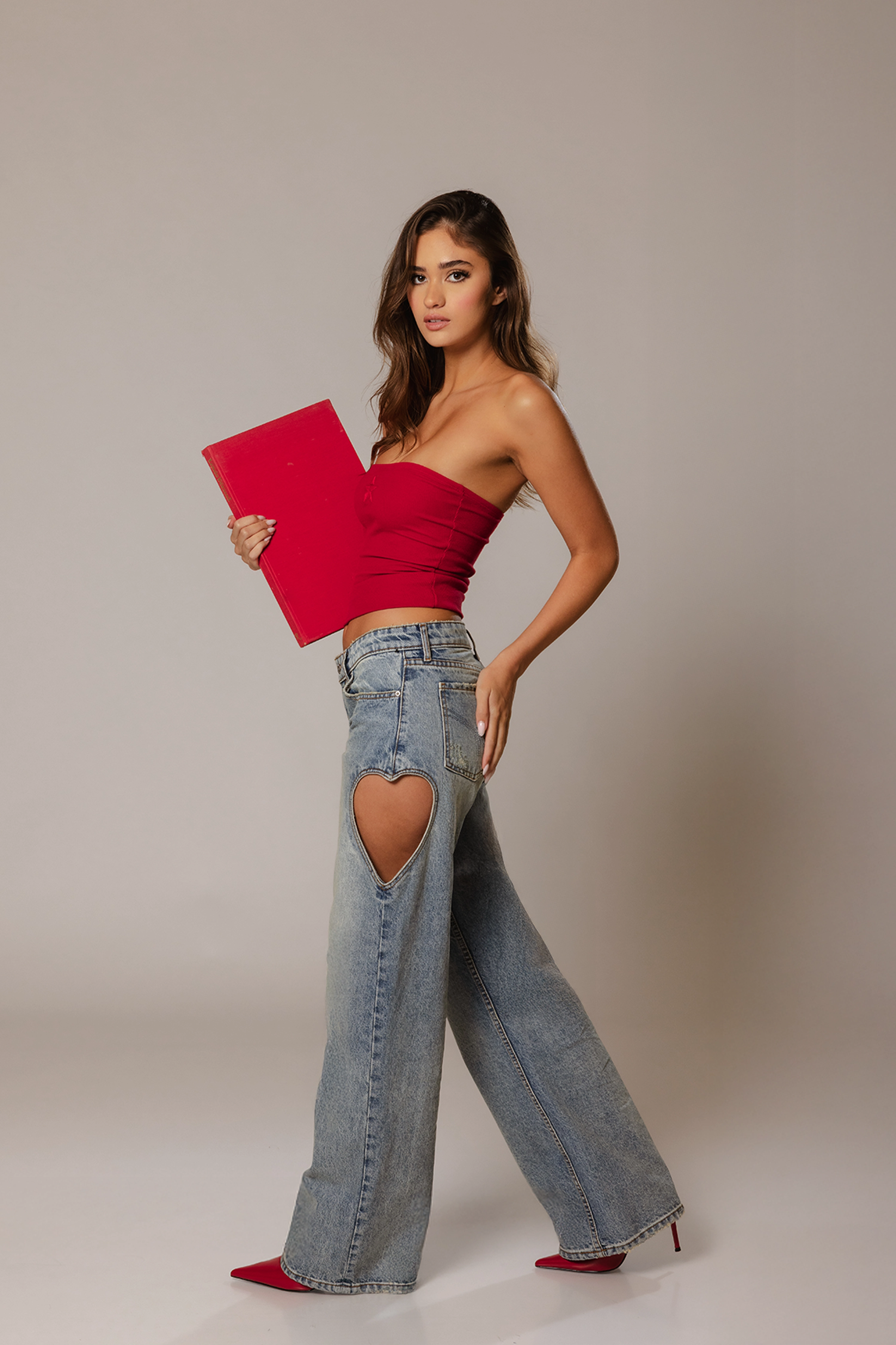 Flattering Waist FlexibleKnees TLC / HEARTBREAKER