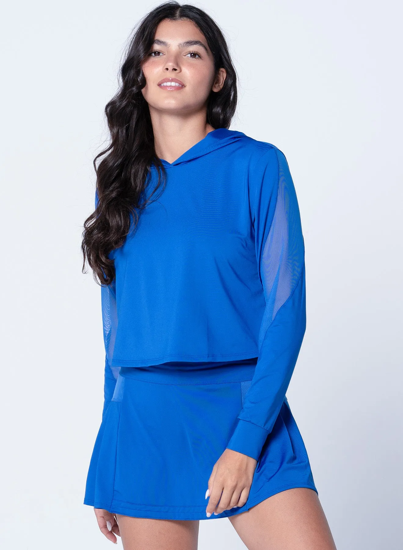 Modern Layer Comfort Cushioning Team Spirit Pleat Skirt-13"