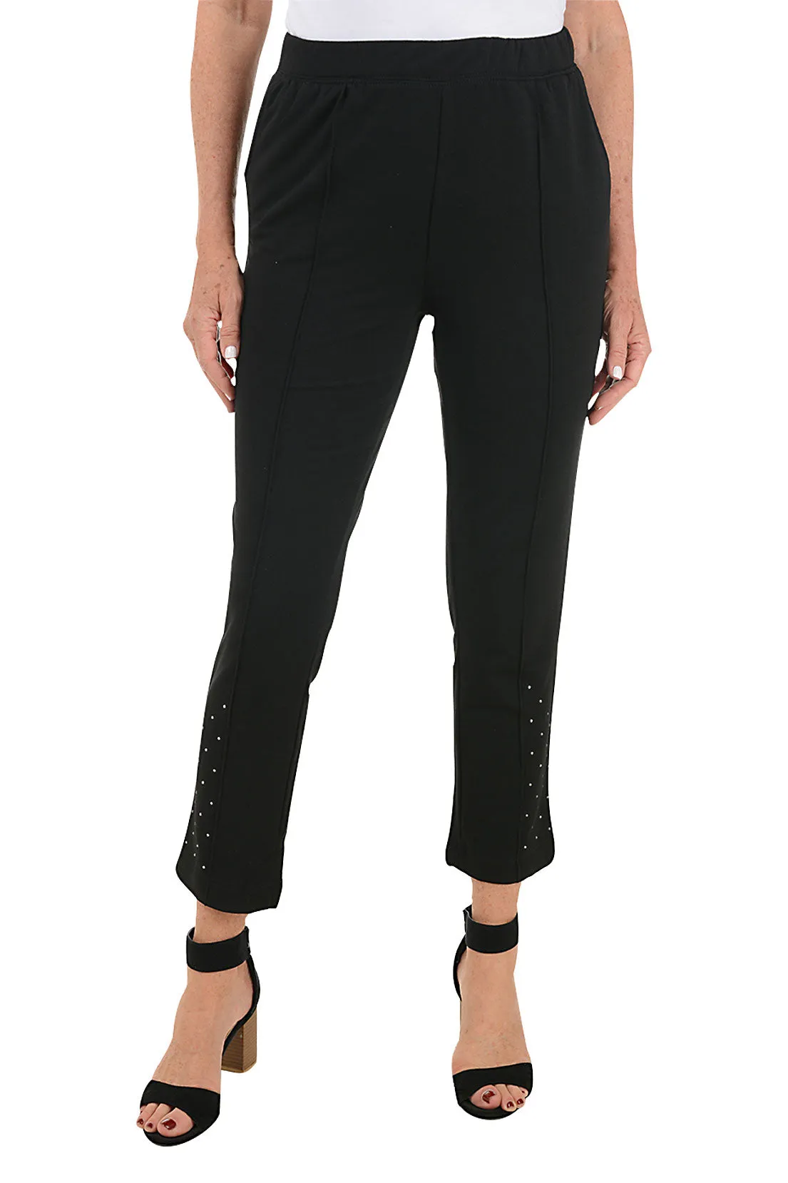 Diamante Pintuck Lounge Pant Lightweight Material
