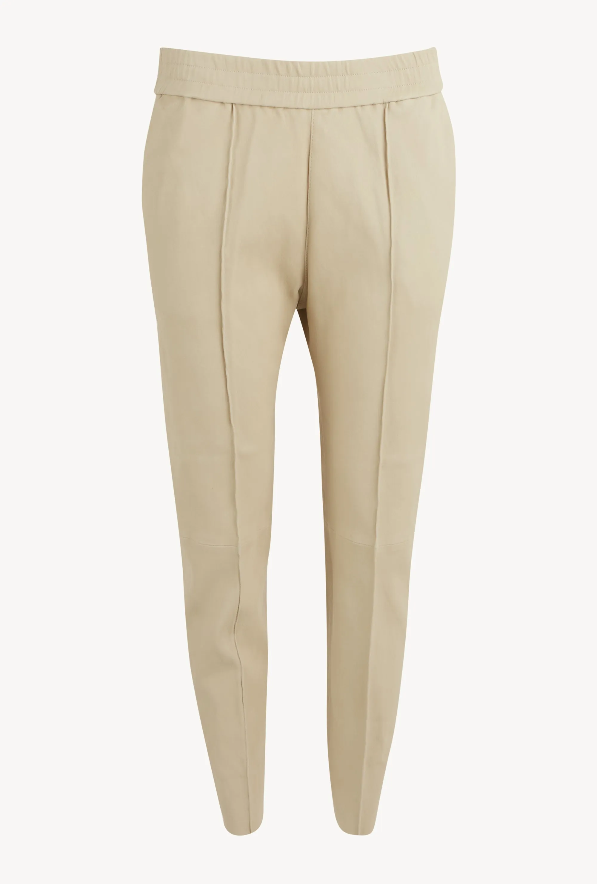 Off White Leather Joggers Functional Layer CompressionFitFabric