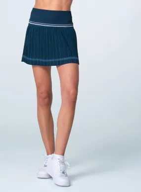 Easy Fit Slim Look Motion Pleated Skirt