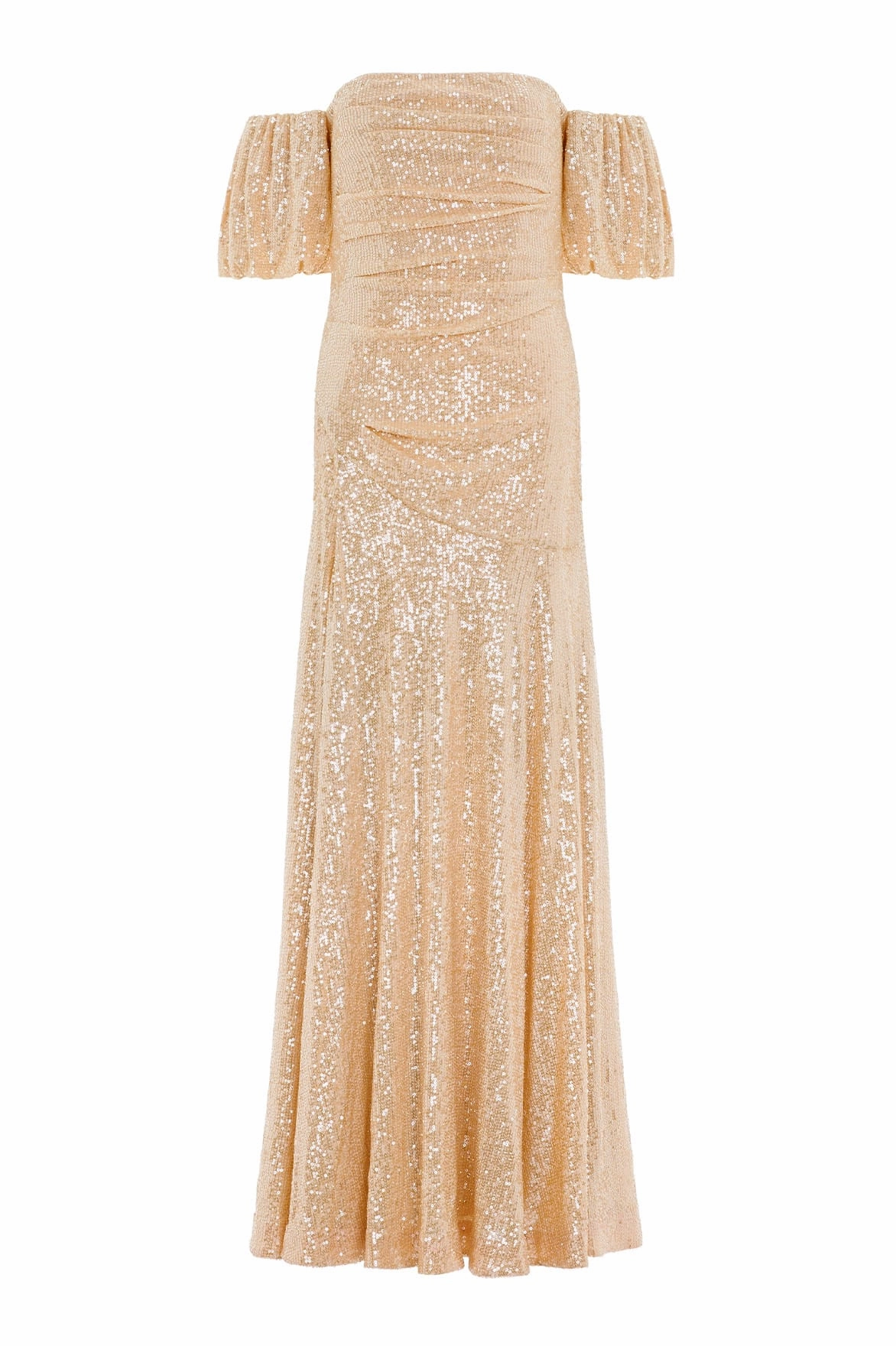 Sunbeam Valentina Off-Shoulder Gown Festival Mood ElasticWaistband