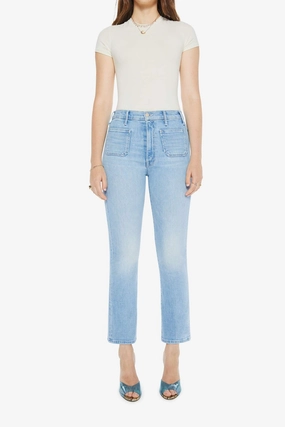 Modern Shopping Day Flexible Fit Hustler Patch Pocket Ankle in Tune In Tune Out