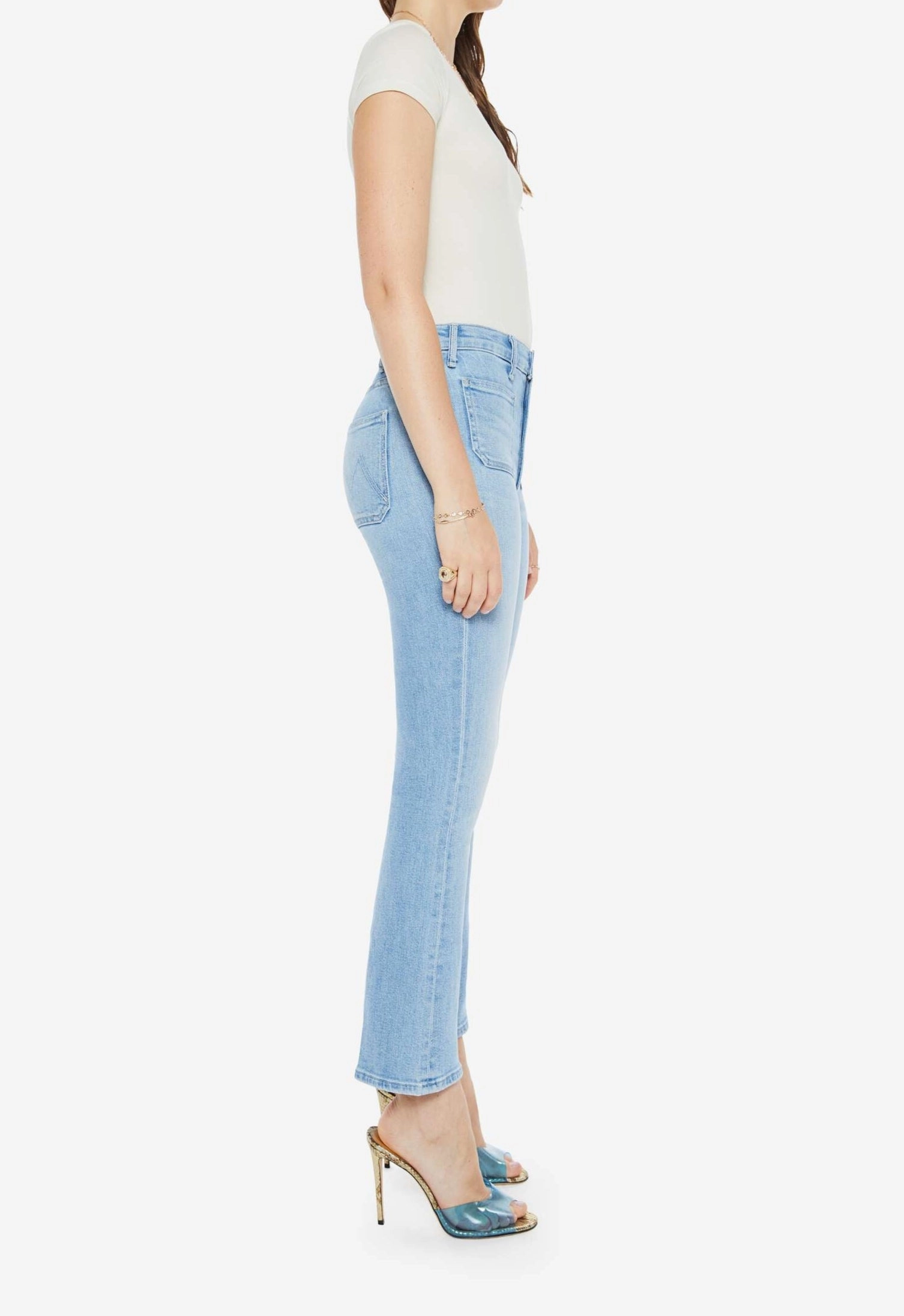 Hustler Patch Pocket Ankle in Tune In Tune Out Minimalist Pocket Design