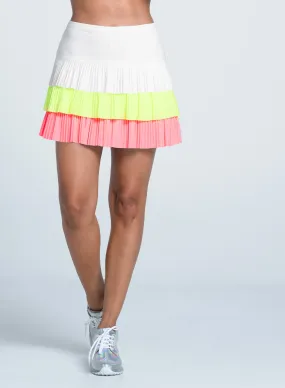 Triple Threat Pleated Skort-15.5" Fast Move