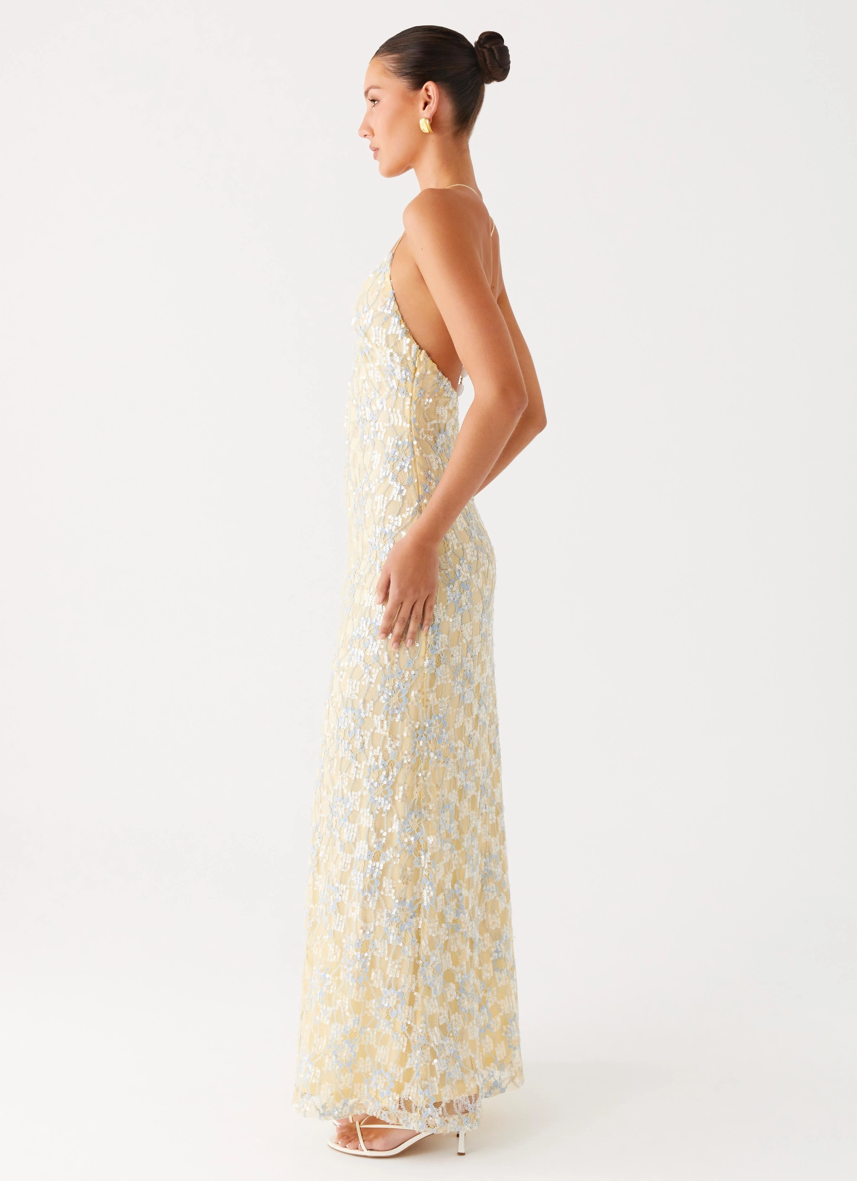 Truly Mine Maxi Dress - Yellow