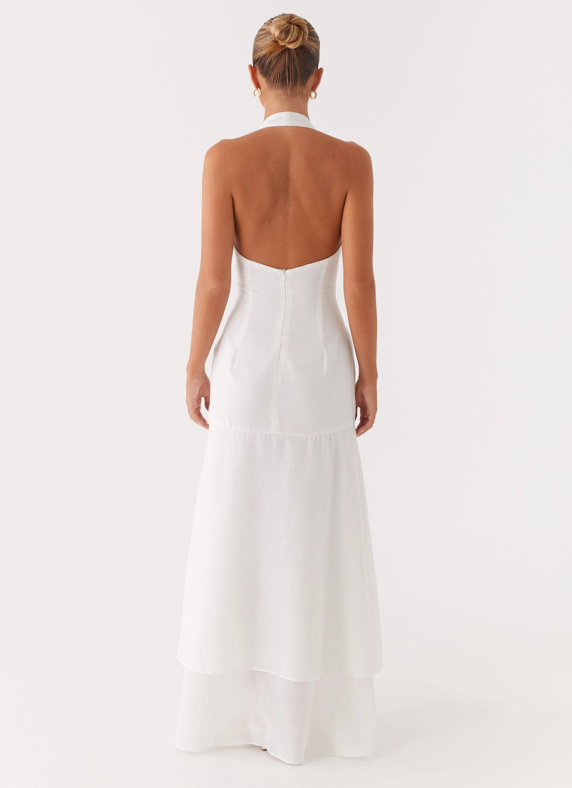 Turu Maxi Dress - White