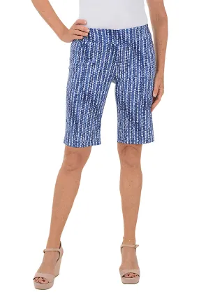 Twilight Sky Pull-On Bermuda Short Stylish Cut