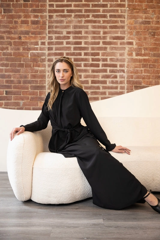 Eloise Noir Dress SmoothEdgeFinish