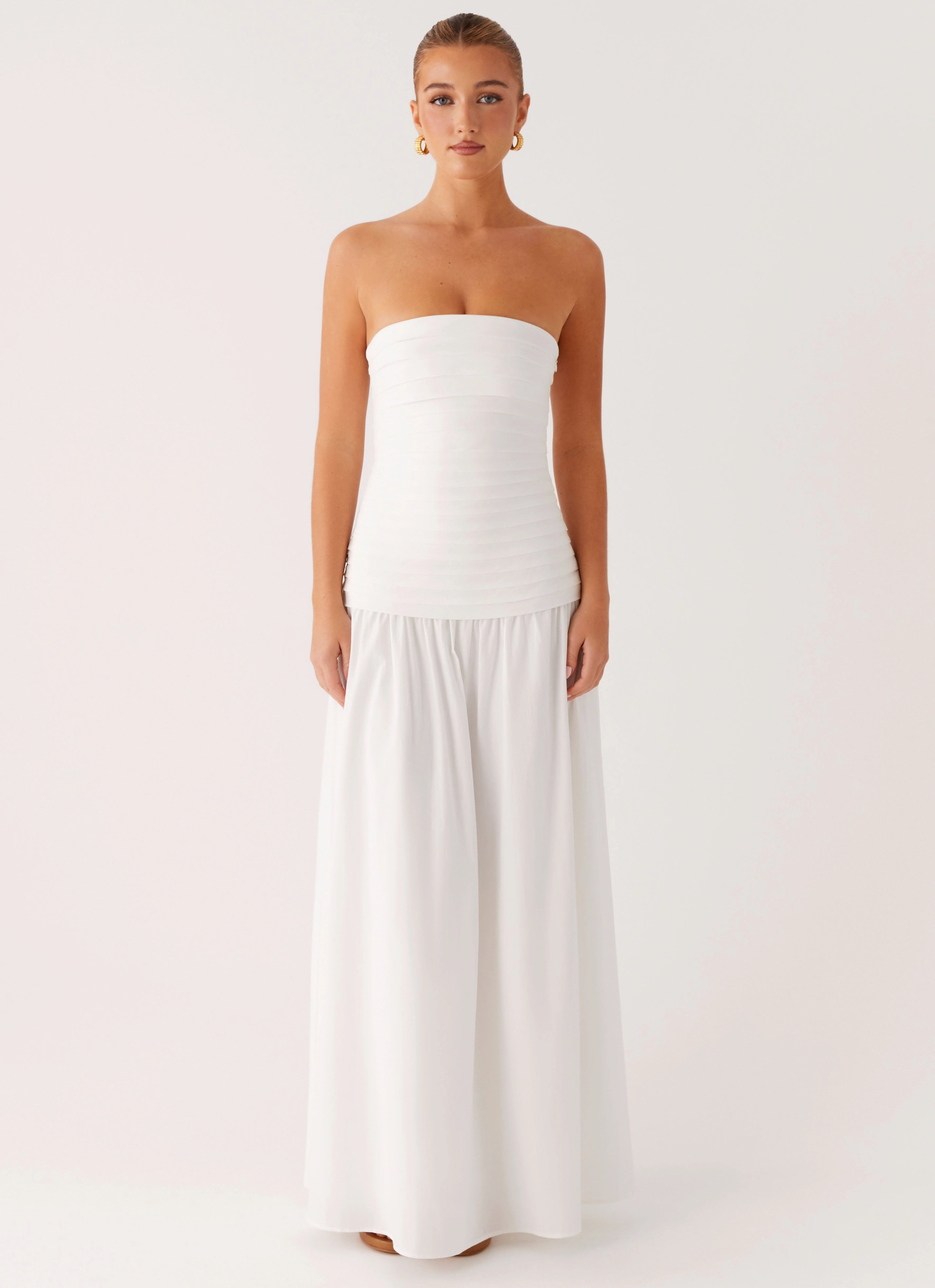 Tyrah Maxi Dress - White