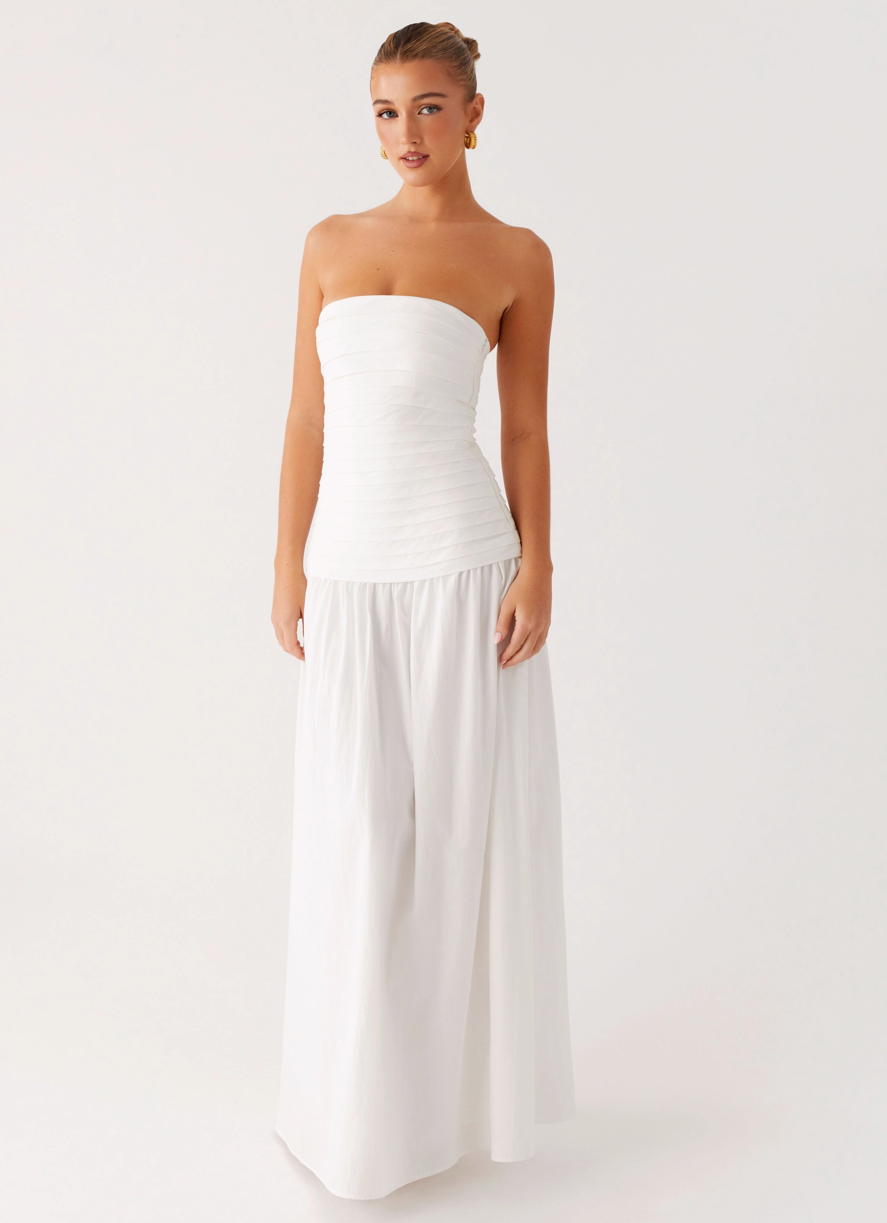 Tyrah Maxi Dress - White