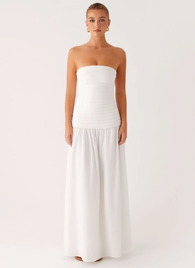 Tyrah Maxi Dress - White