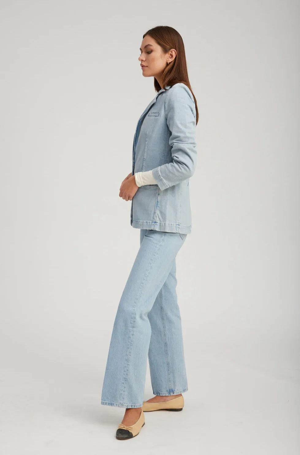 Diana Denim Blazer AntiFade Treatment