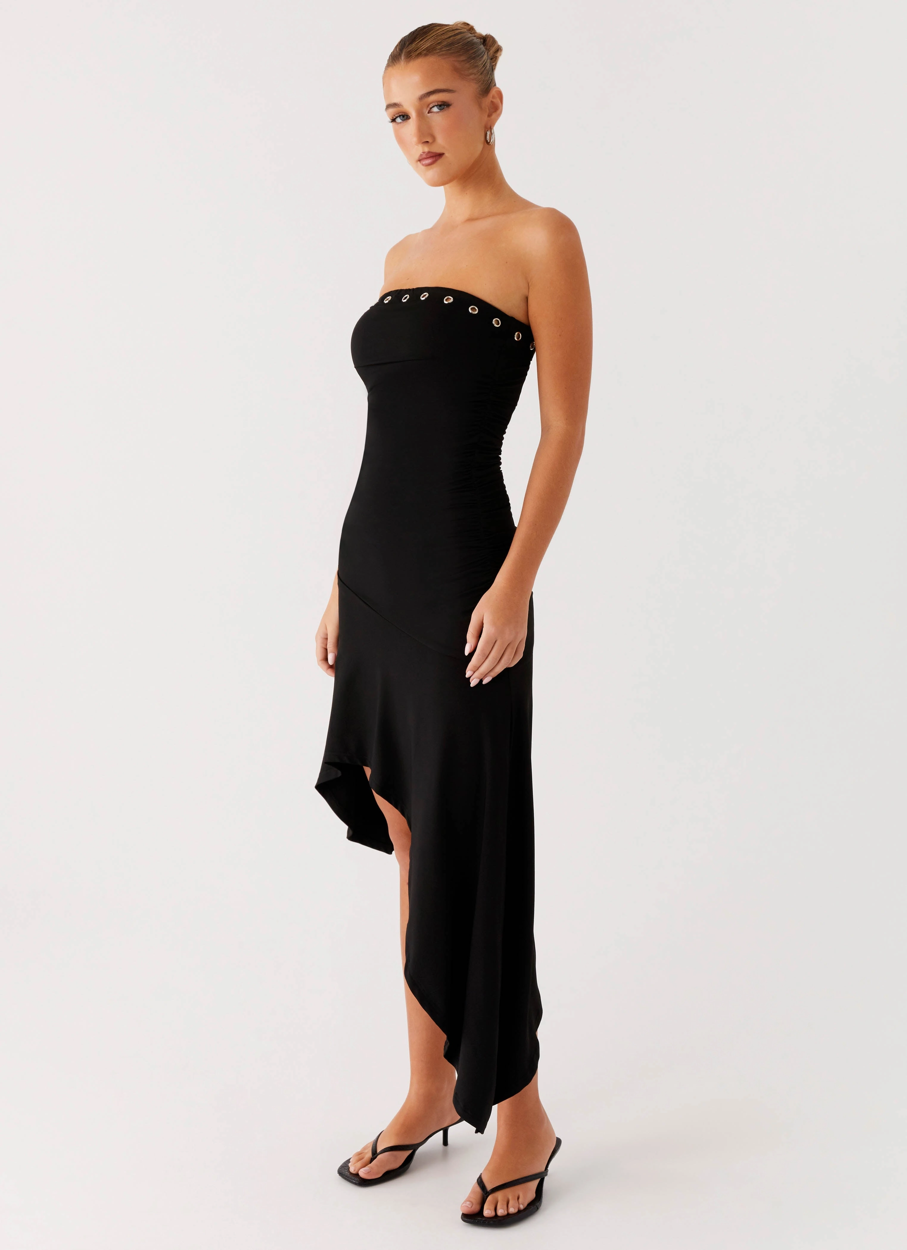 Unapologetic Midi Dress - Black