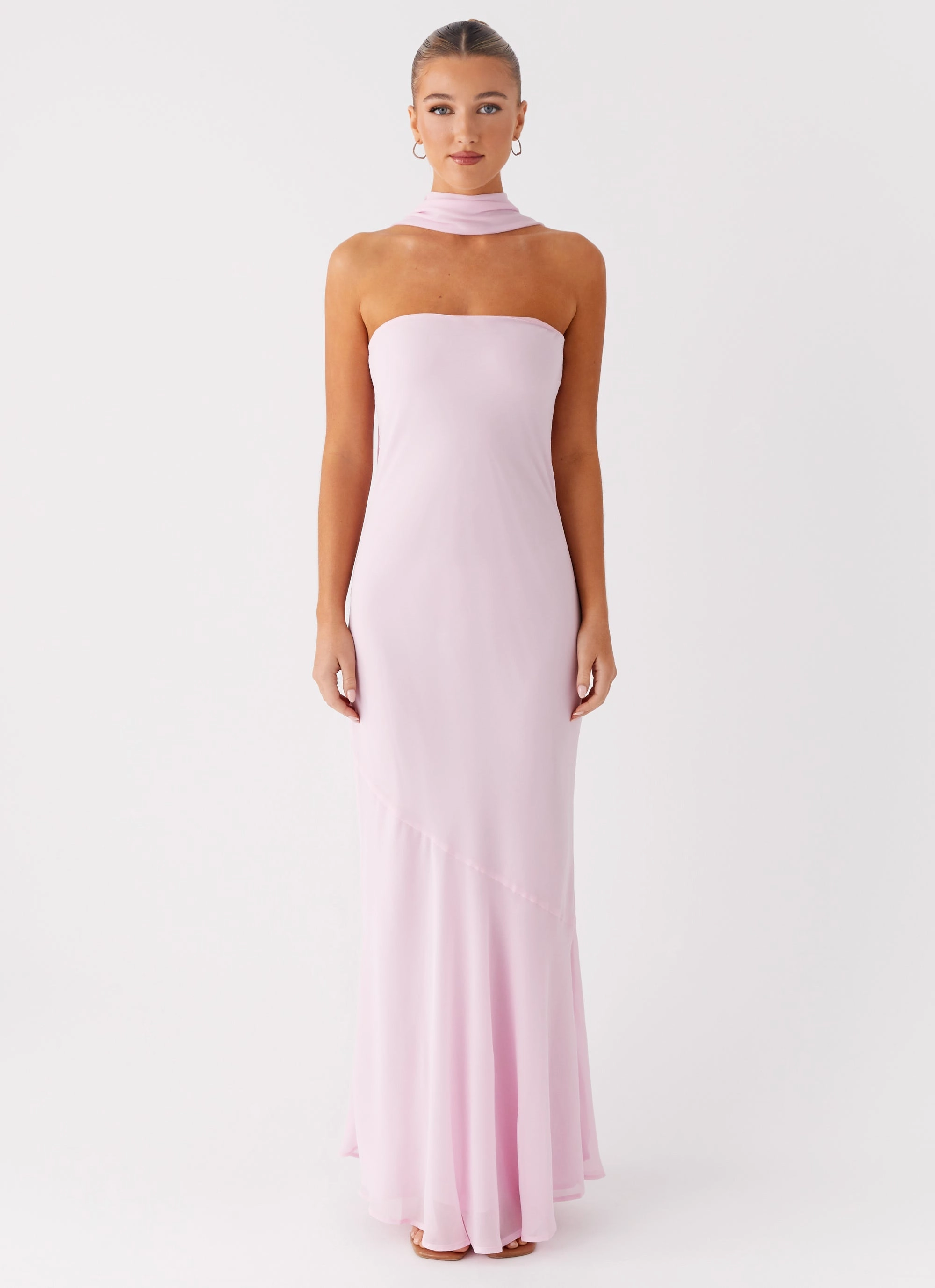 Under The Pagoda Maxi Dress - Pink
