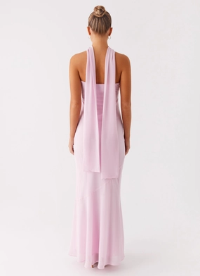Under The Pagoda Maxi Dress - Pink
